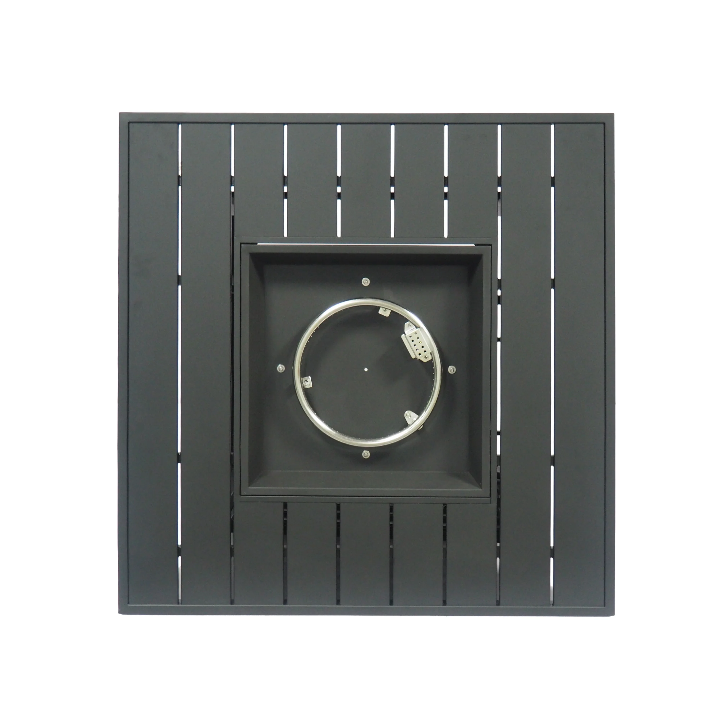 Moira Square Iron Fire Pit - furnishings