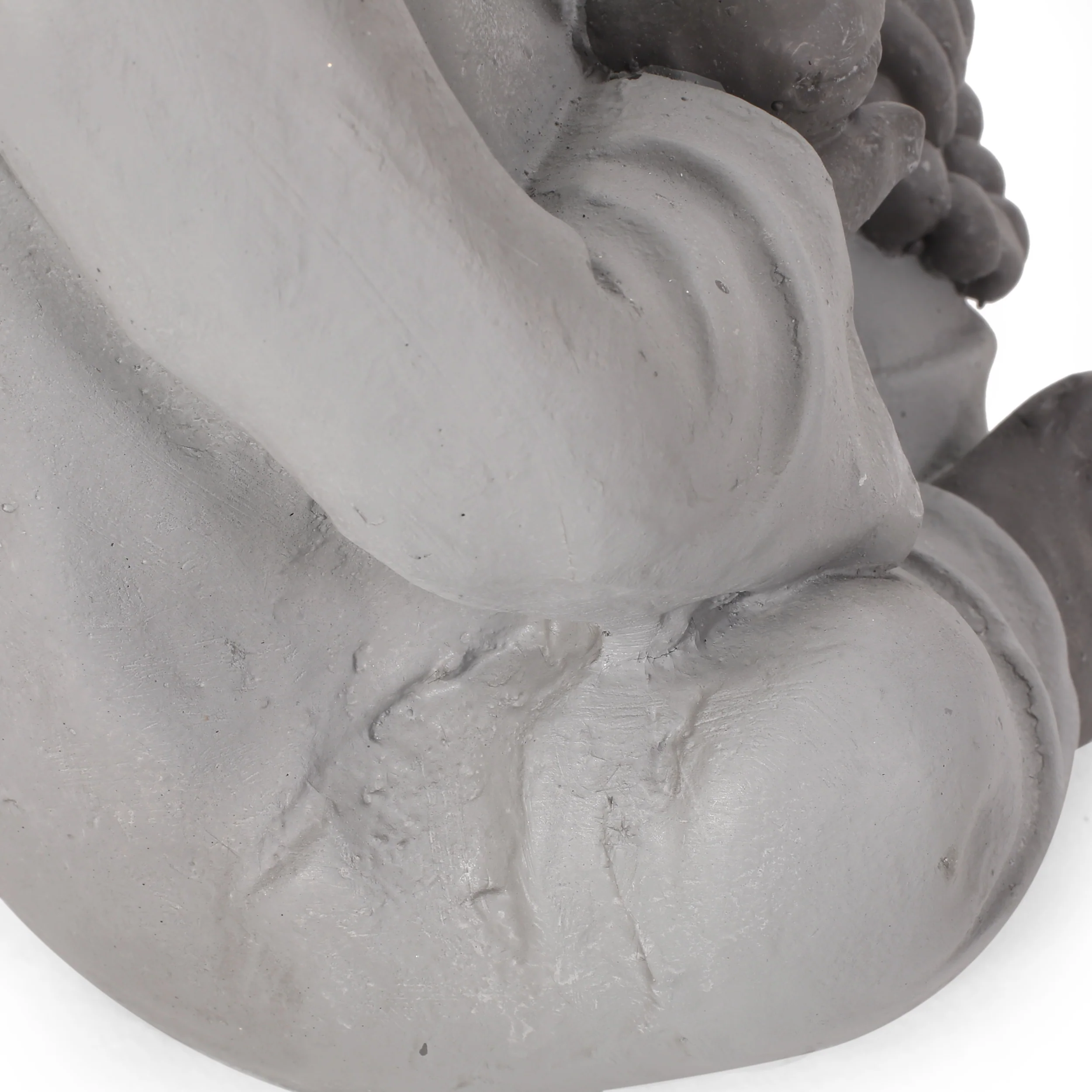 Orwell Outdoor Monk Garden Statue, Gray - furnishings