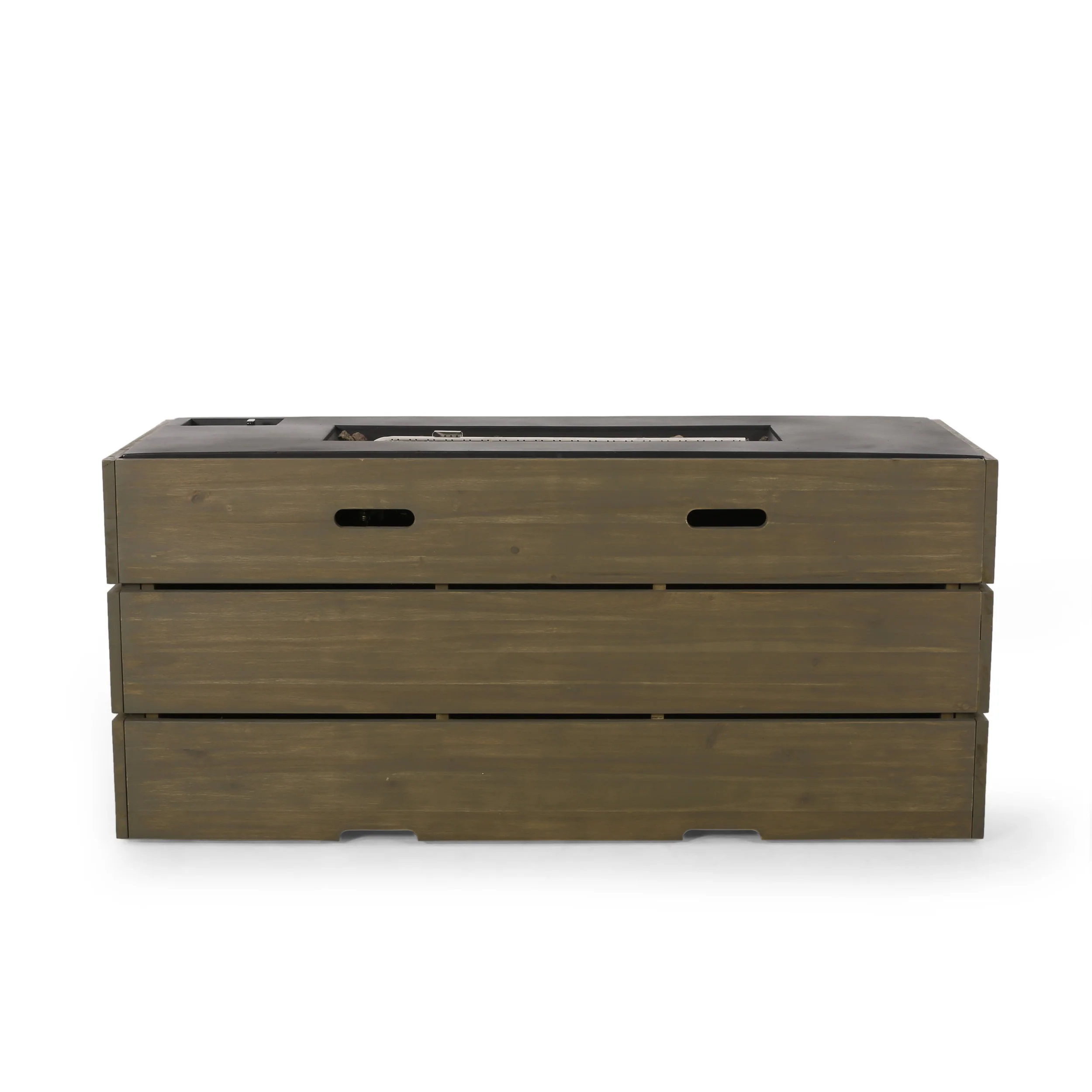 Moloney Outdoor 40,000 BTU Rectangle Fire Pit - furnishings
