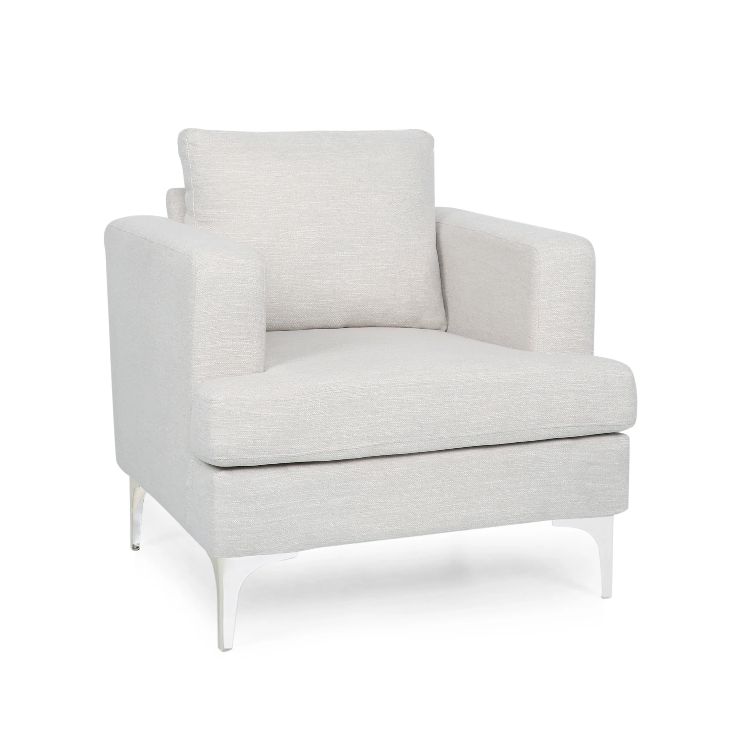 Vue Modern Fabric Upholstered Club Chair - furnishings