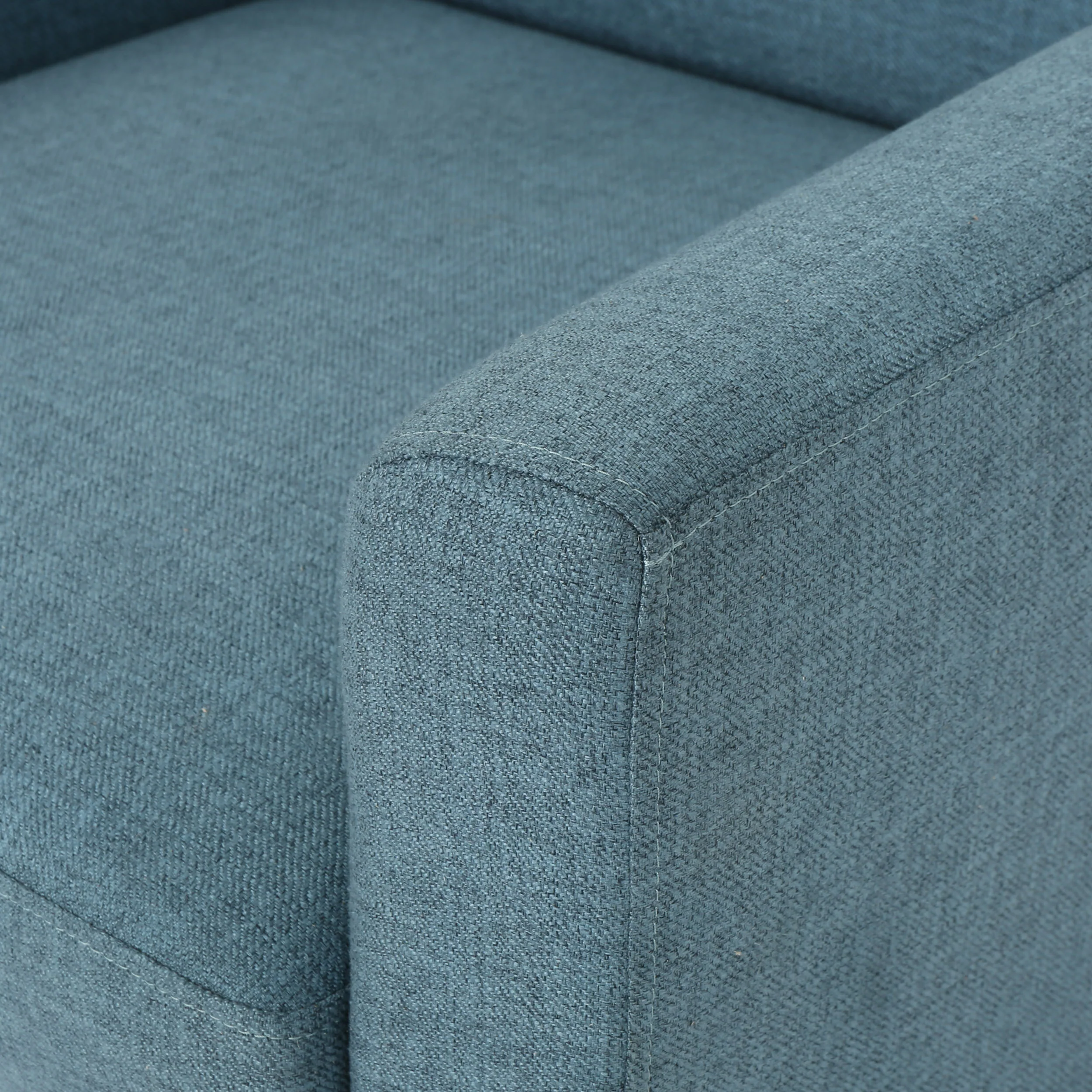 Sierra Mid Century Modern Button Tufted Upholstered Fabric Club Chair - furnishings