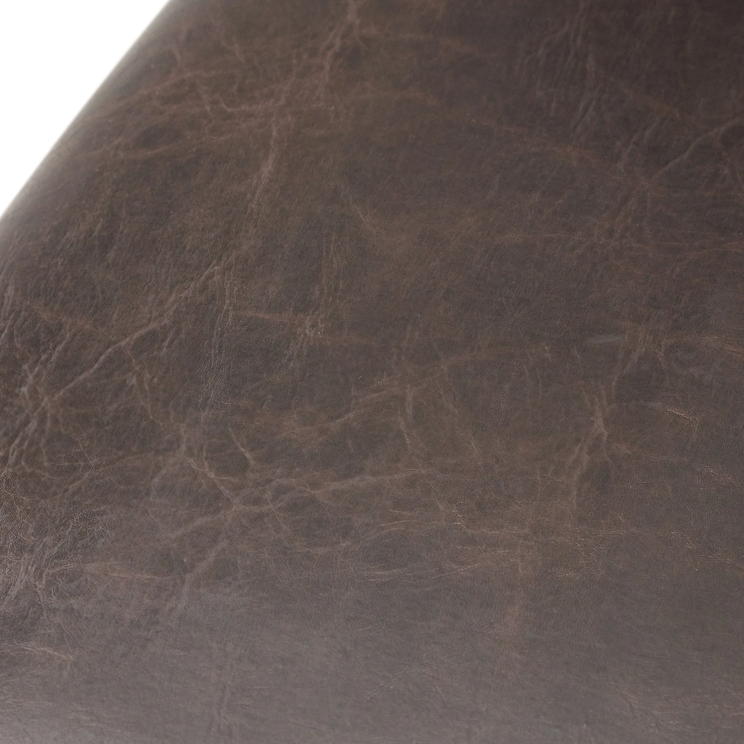 Pierre Contemporary Button Tufted Brown Leather Backed Barstools - furnishings