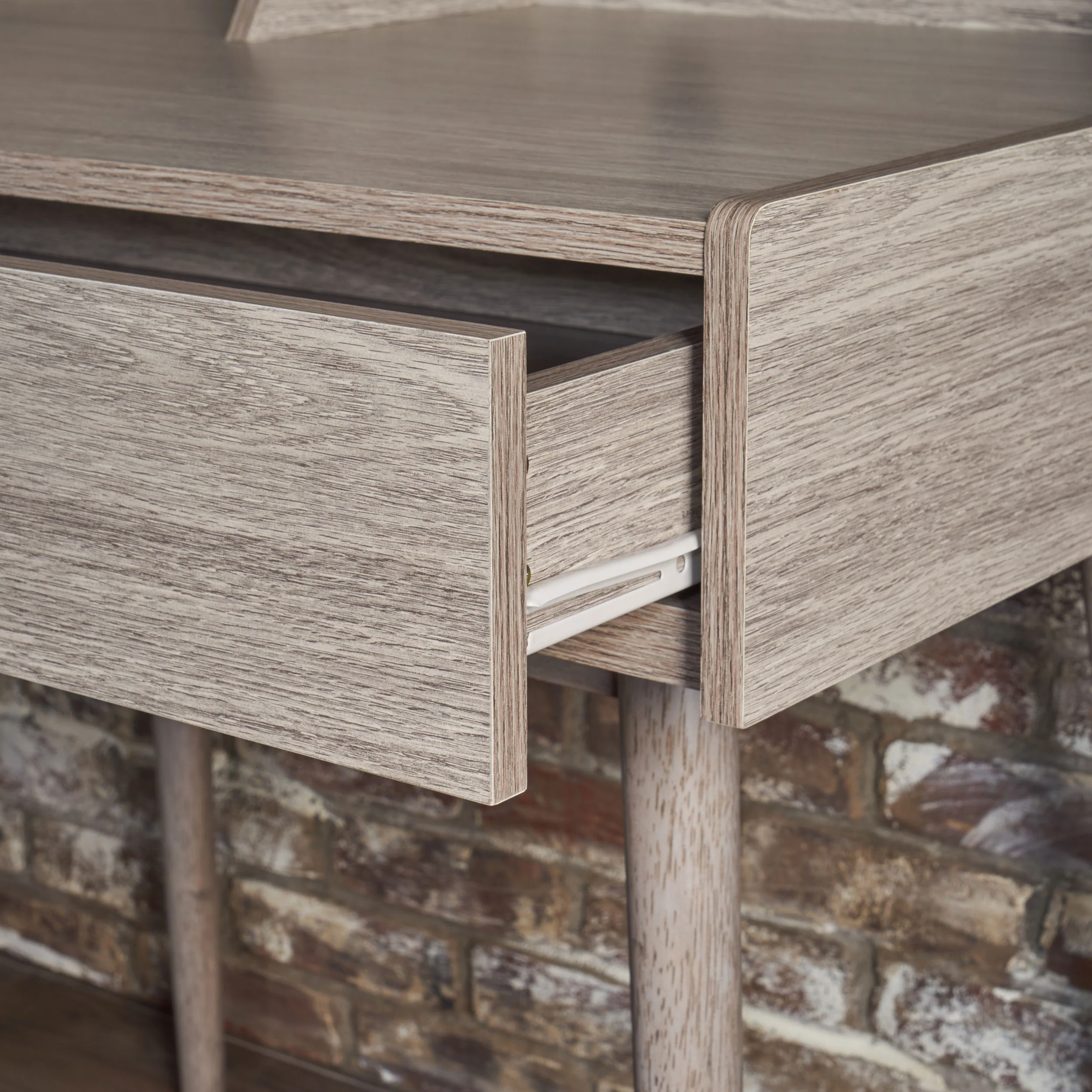 Elyse Mid Century Modern Finished Fiberboard Home Office Desk - furnishings
