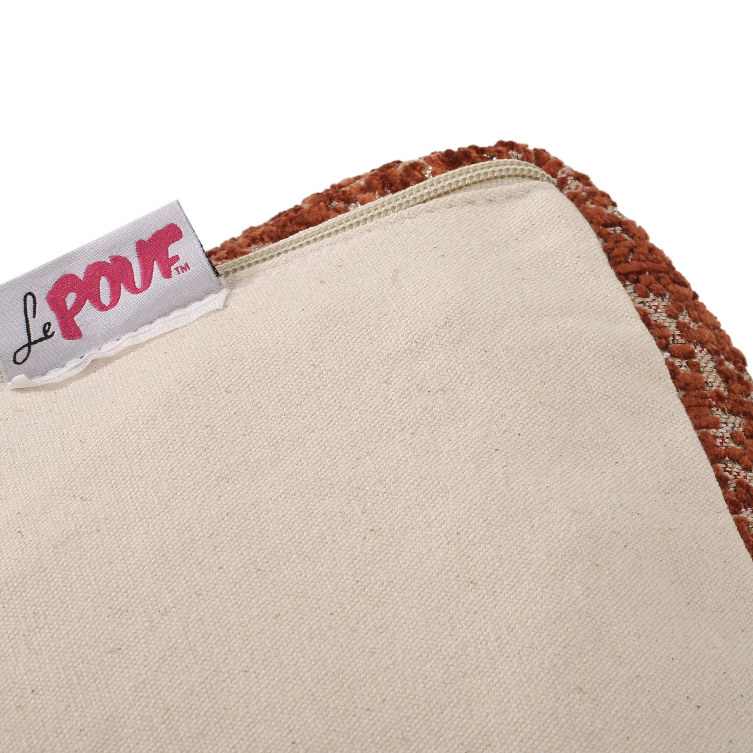 Binger Handcrafted Boho Cube Pouf - furnishings
