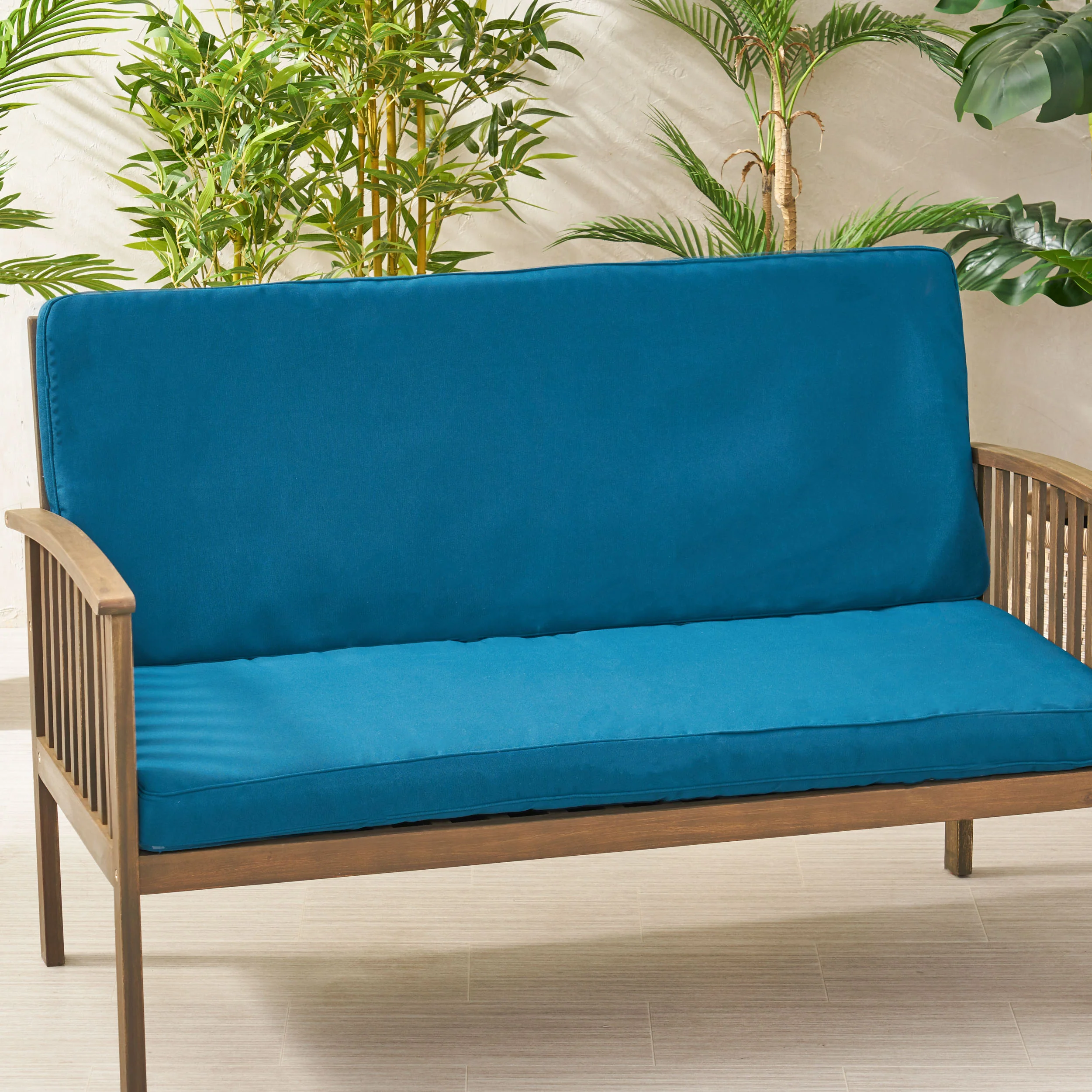 Eydan Outdoor Water Resistant Fabric Loveseat Cushions - furnishings