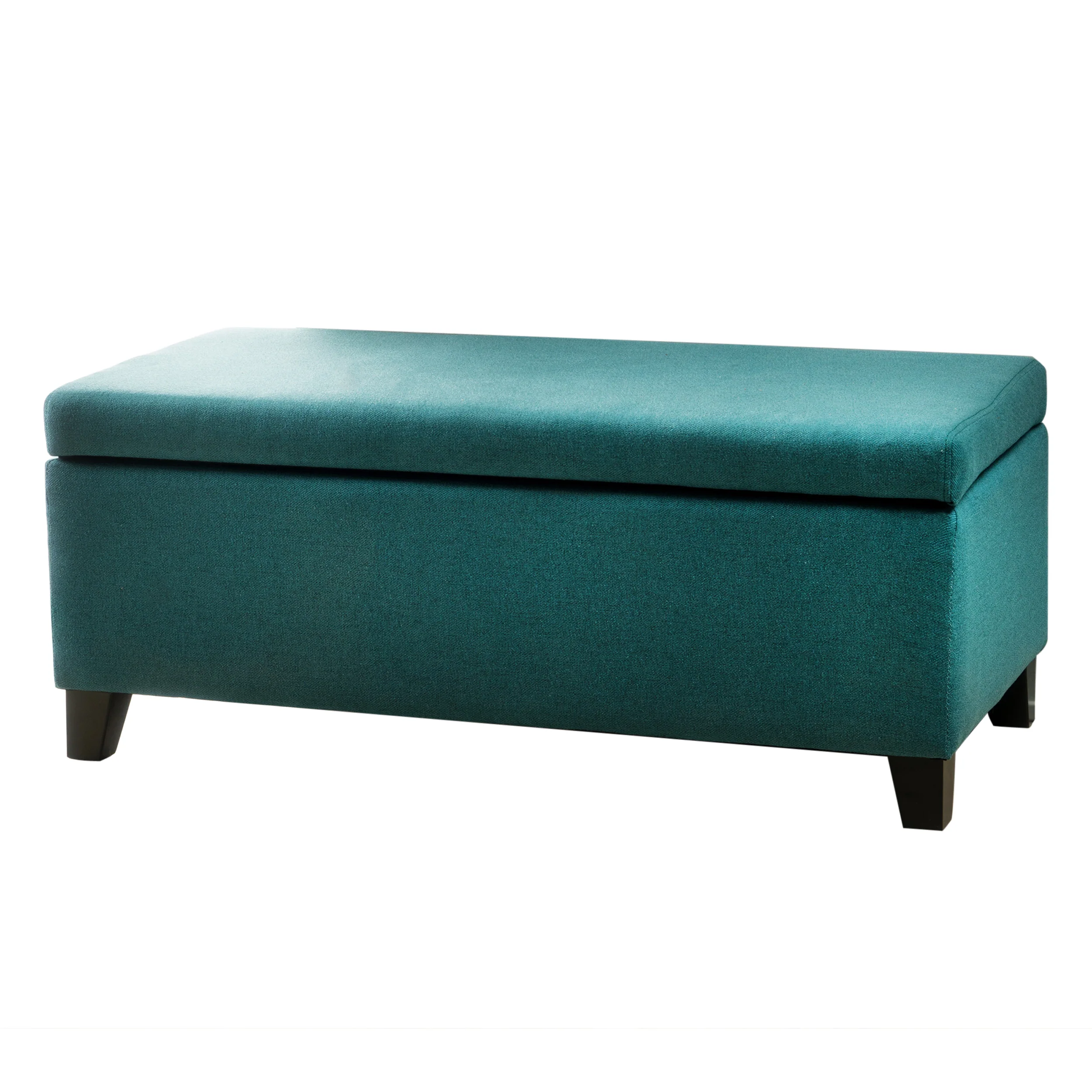 Brianna Rectangle Fabric Storage Ottoman Bench - furnishings