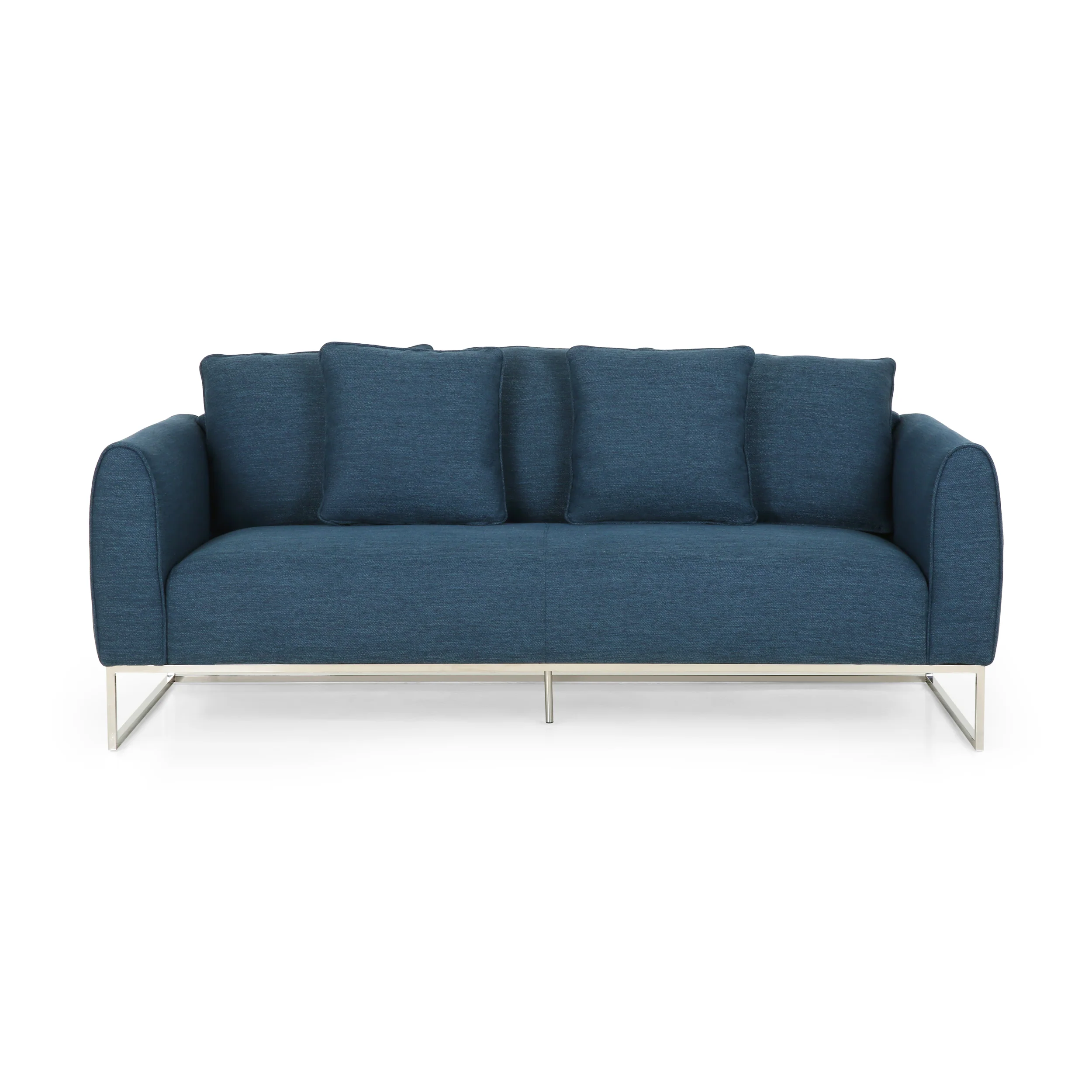 Kastle Modern Fabric 3 Seater Sofa - furnishings