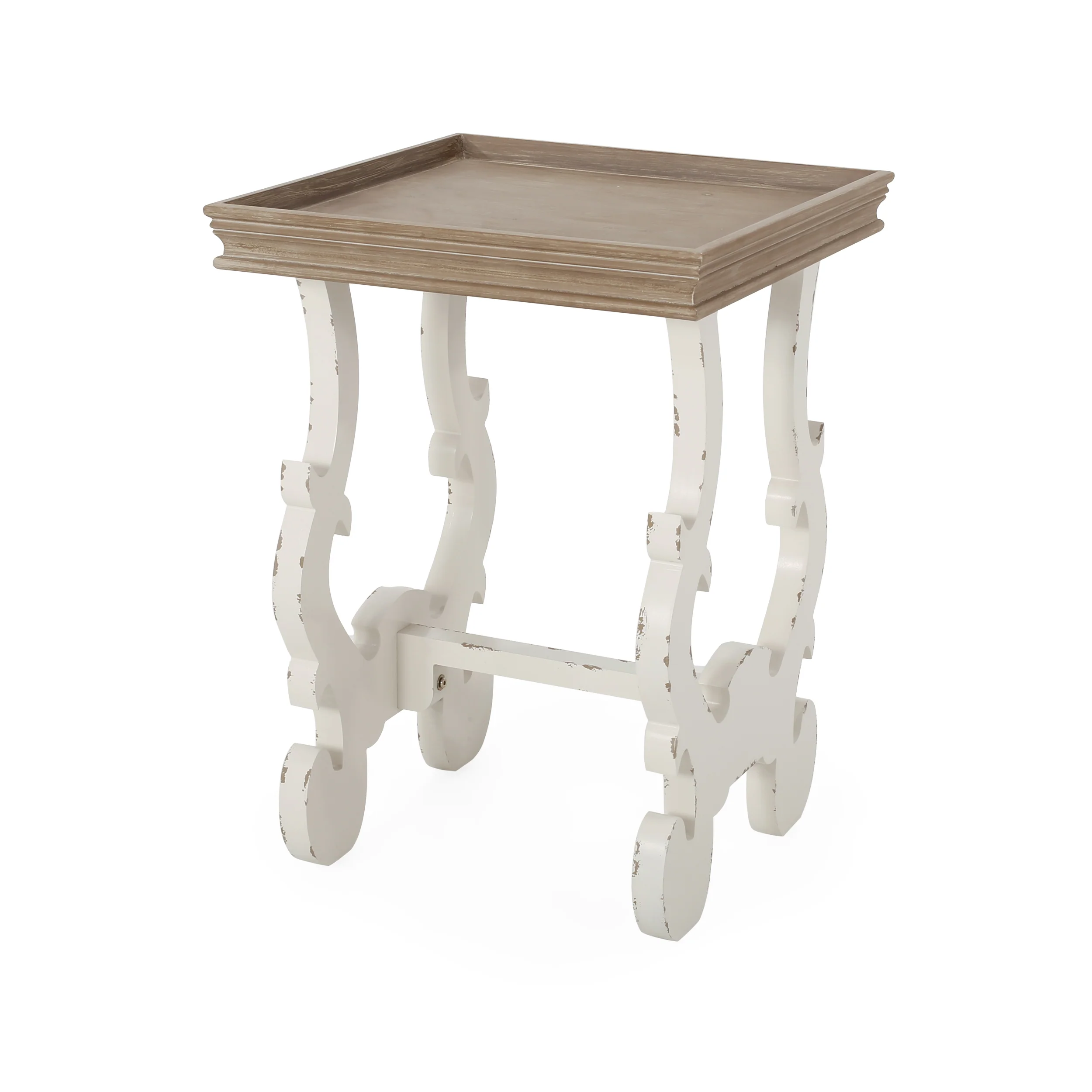 Joplin French Country Accent Table with Square Top - furnishings