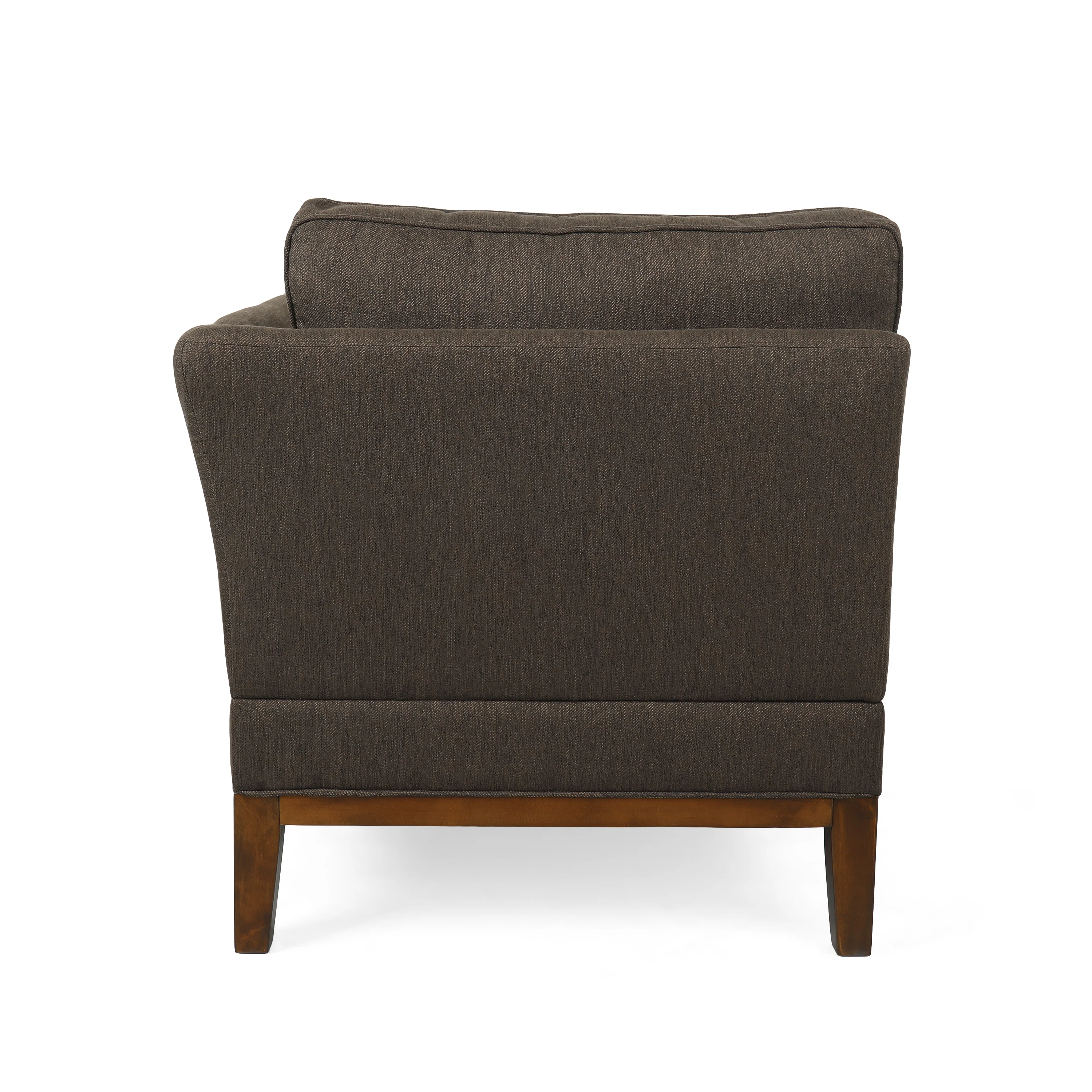 Neel Contemporary Fabric Tufted Chaise Lounge with Bolster Pillow - furnishings