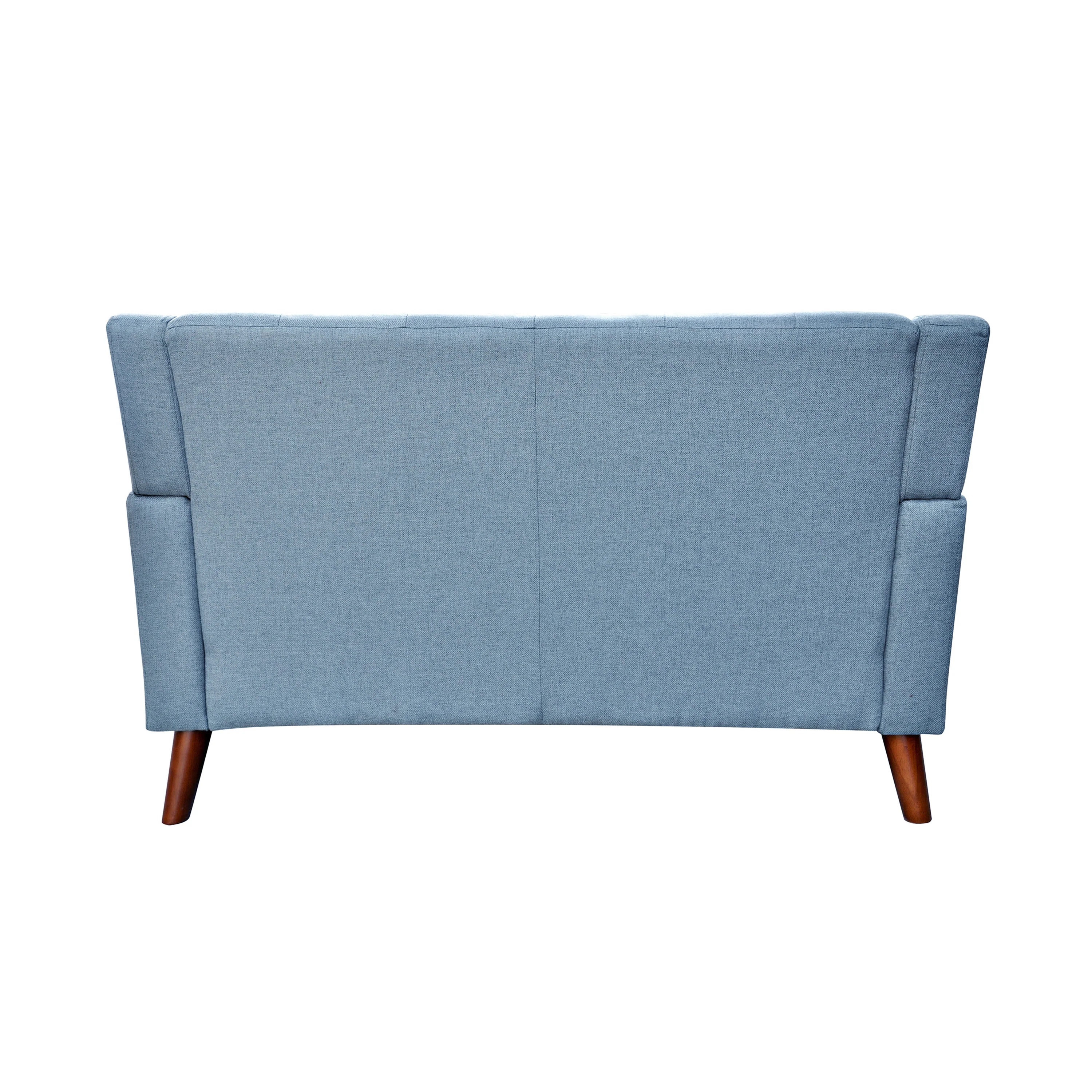 Anvith Mid Century Modern Fabric Loveseat - furnishings