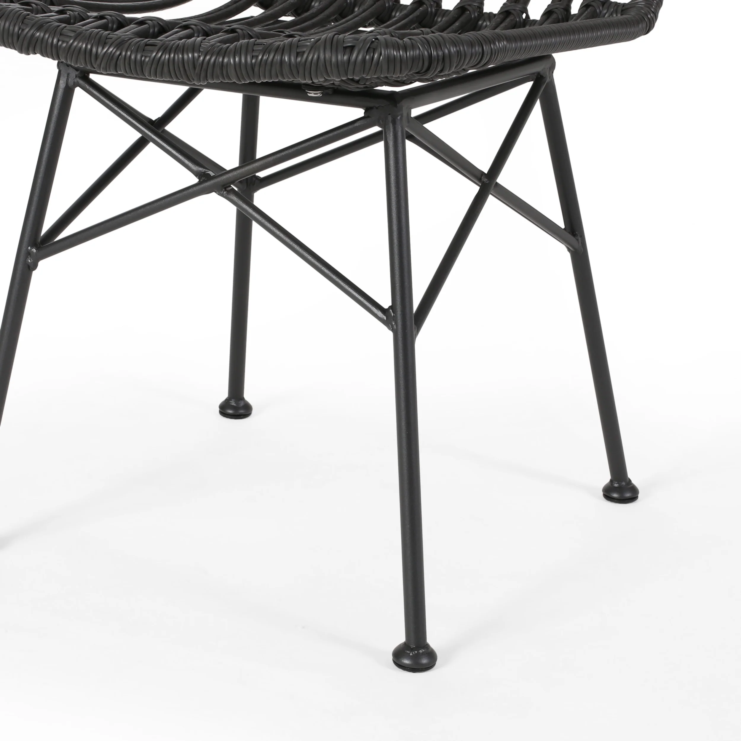 Silverdew Indoor Wicker Dining Chairs (Set of 2) - furnishings