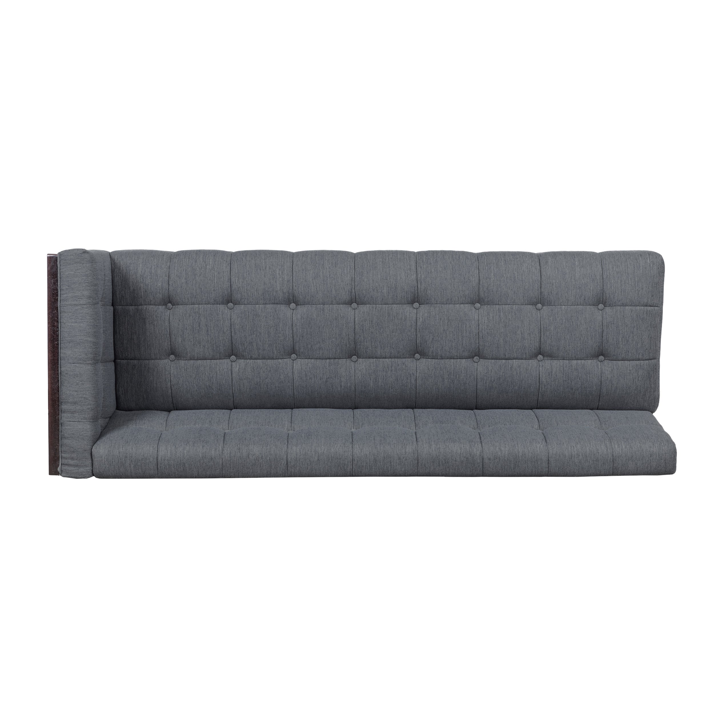 Warnock Mid-Century Modern Fabric Tufted Sectional Sofa Set - furnishings