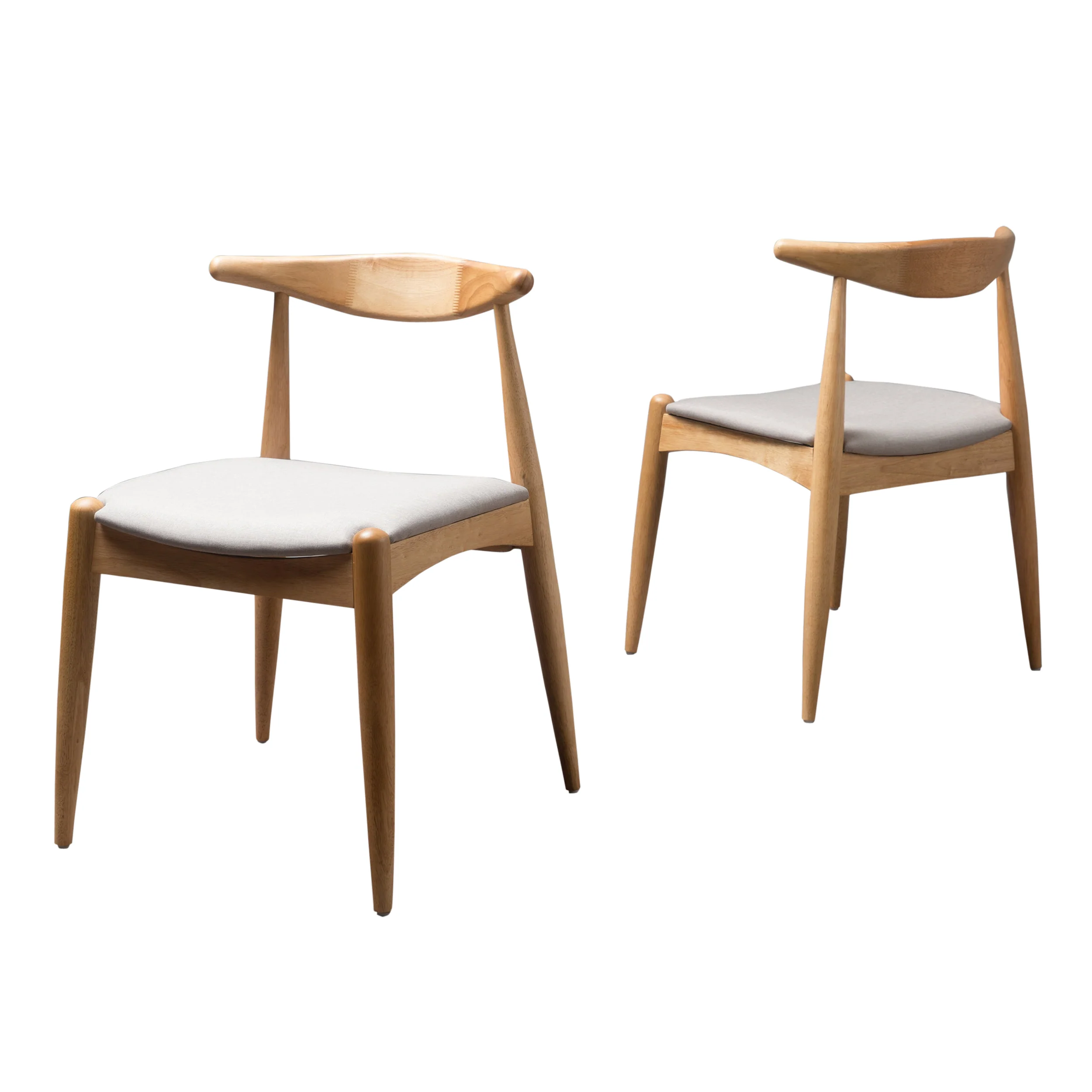 Sandra Mid Century Modern Dining Chairs (Set of 2) - furnishings