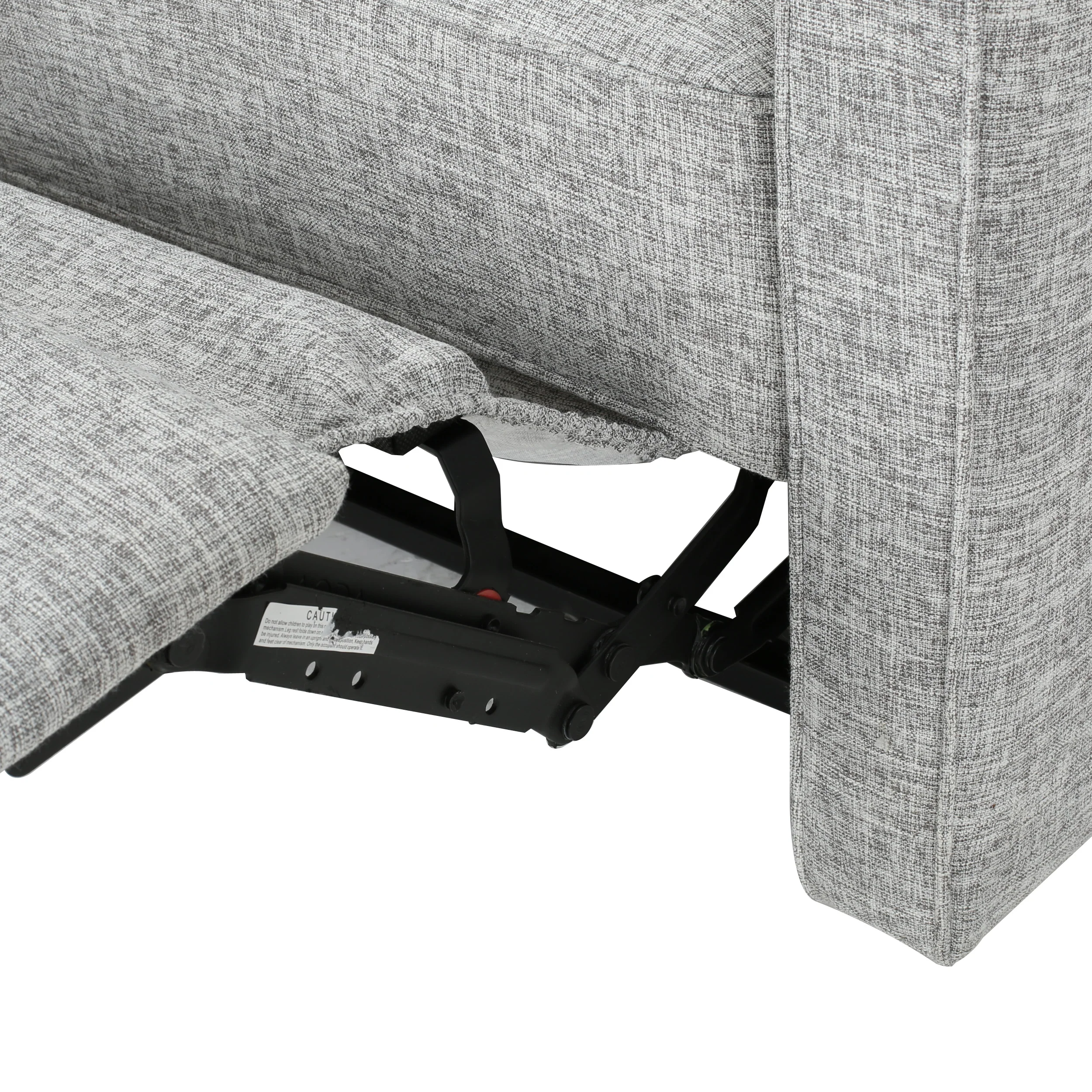 Callade Buttoned Fabric Reclining Loveseat - furnishings