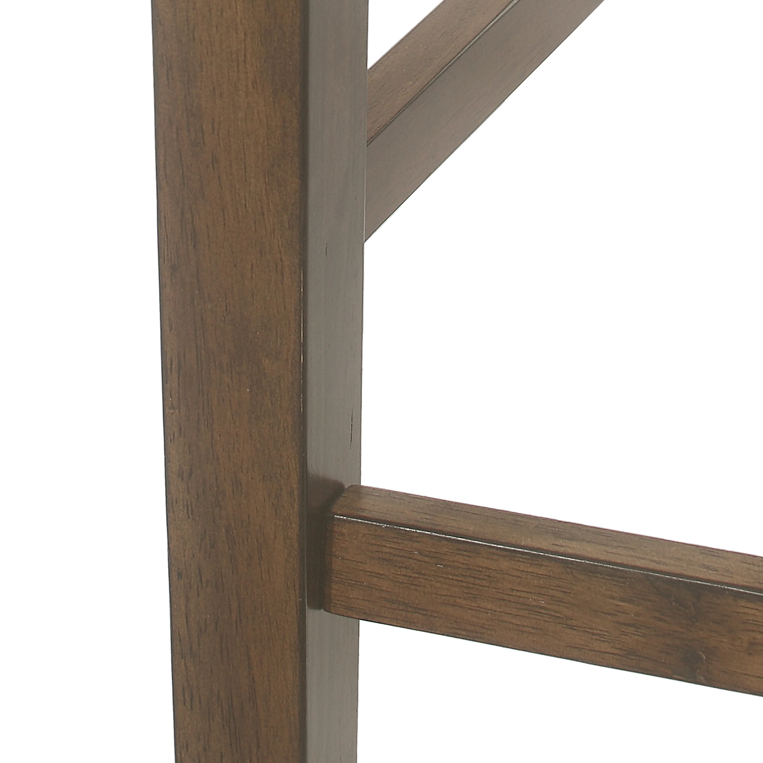 Bouman Farmhouse Upholstered Wood Counter Stools, Set of 2 - furnishings