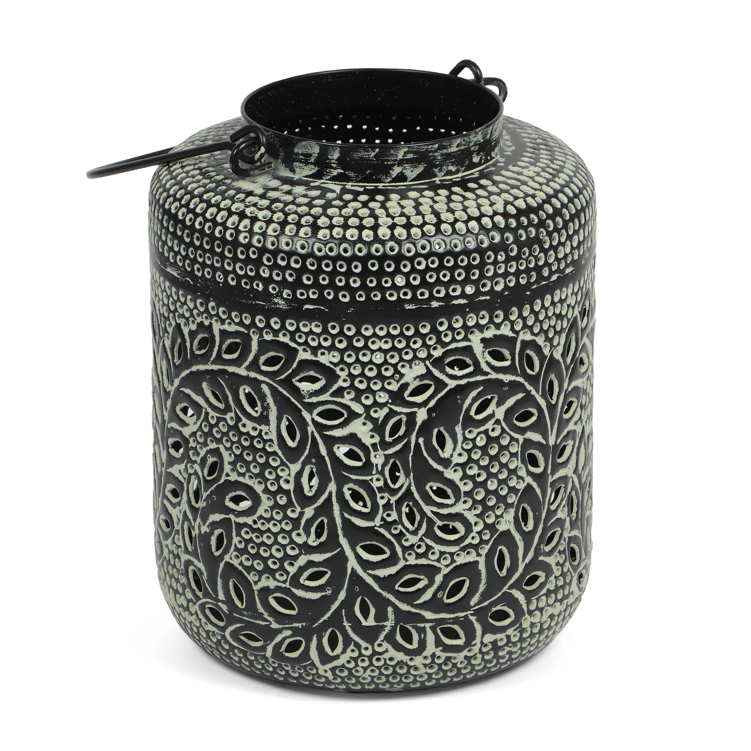 Reitz Boho Handcrafted Decorative Lantern - furnishings