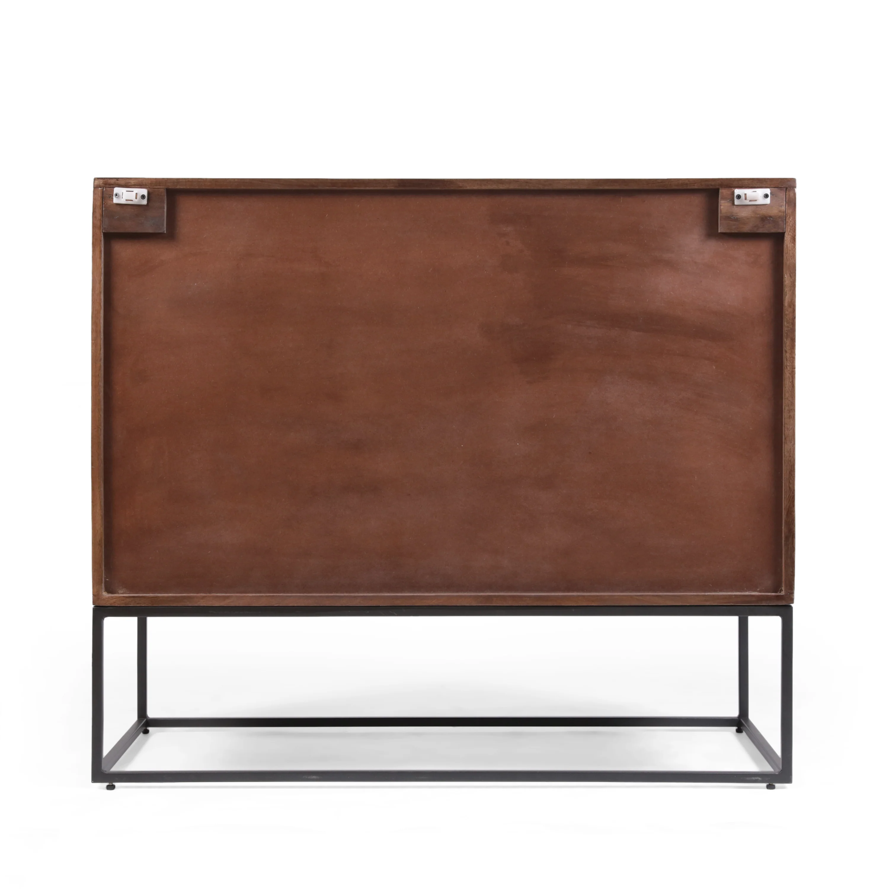 Upson Handcrafted Boho Mango Wood 2 Door Sideboard - furnishings