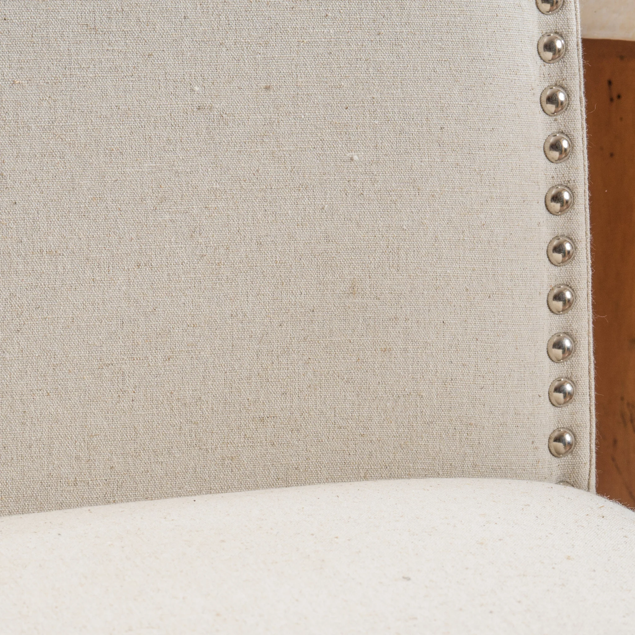 Auburn 30-Inch Ivory Fabric Backed Barstool (Set of 2) - furnishings