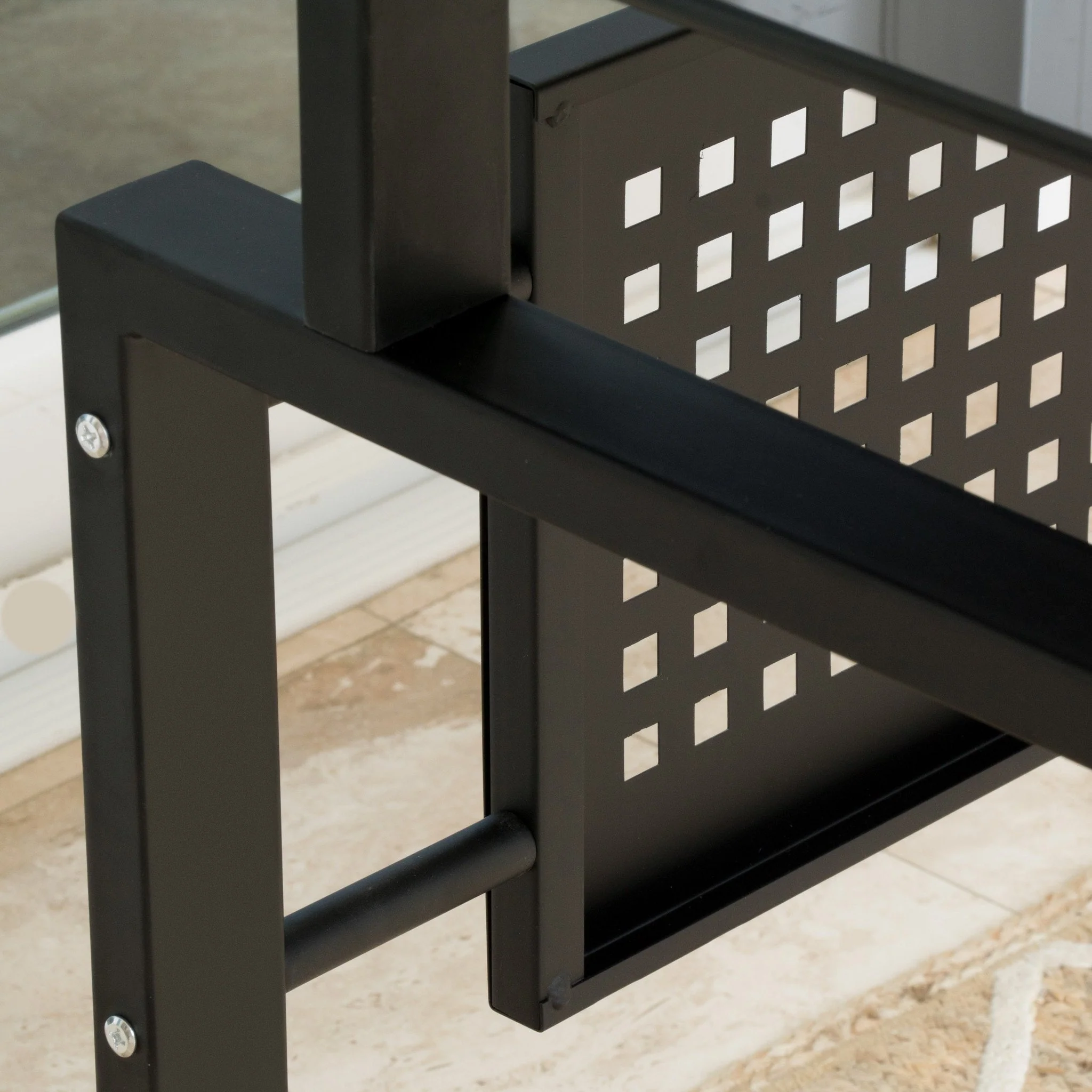 Phoenix Glass Computer Desk - furnishings