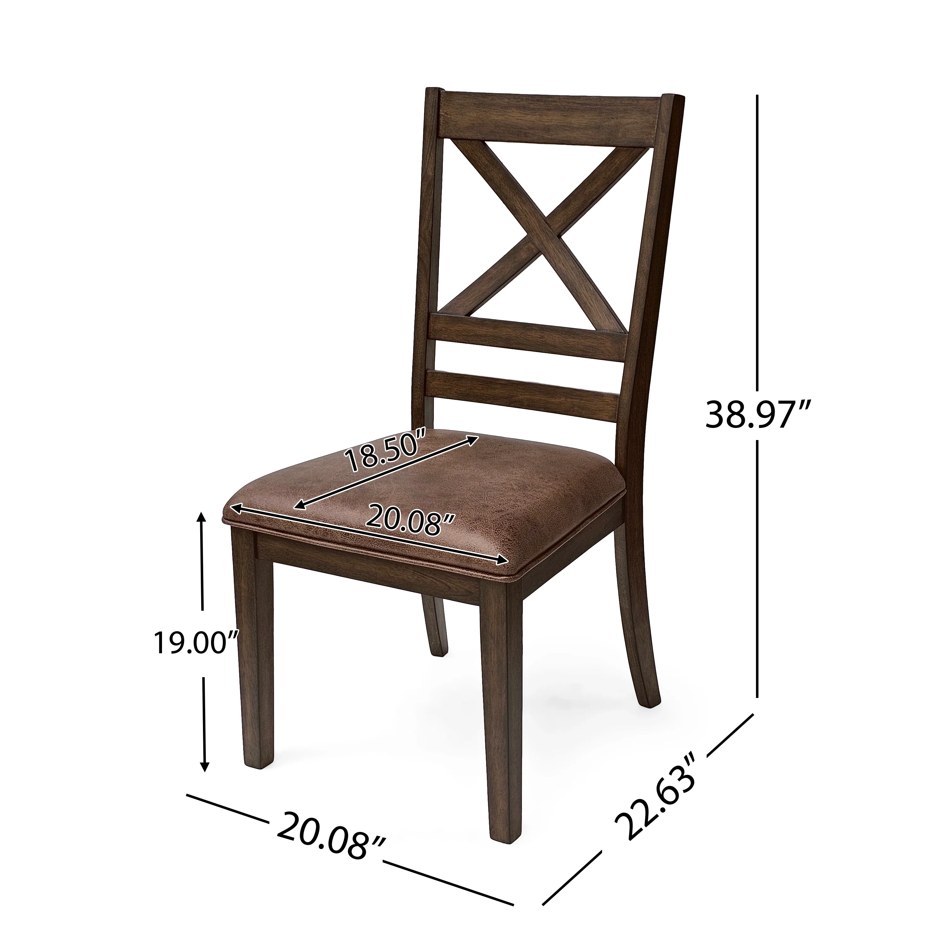 Amaya 2 Pieces Dining Chairs - furnishings