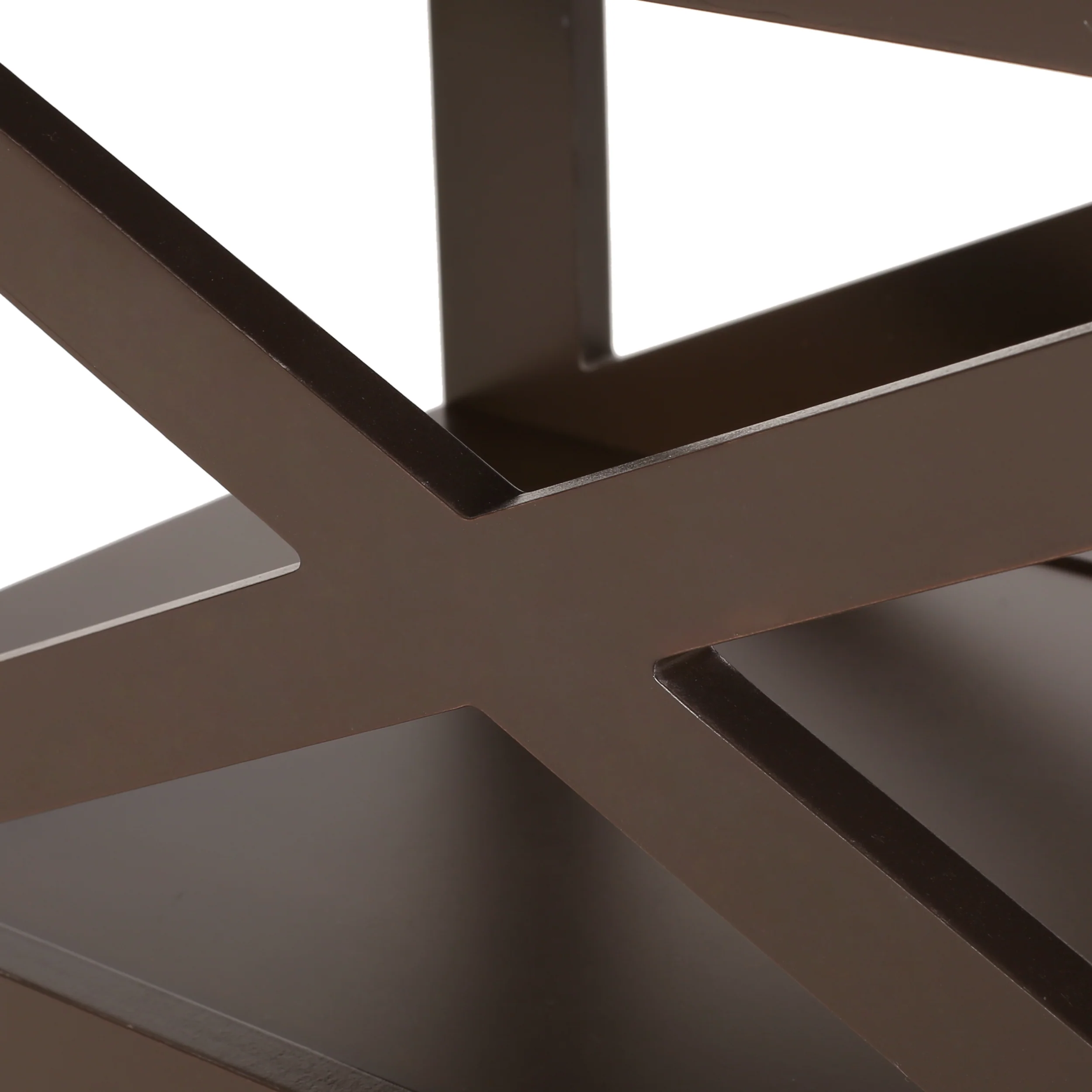Redett Contemporary 2 Shelf Side Table - furnishings