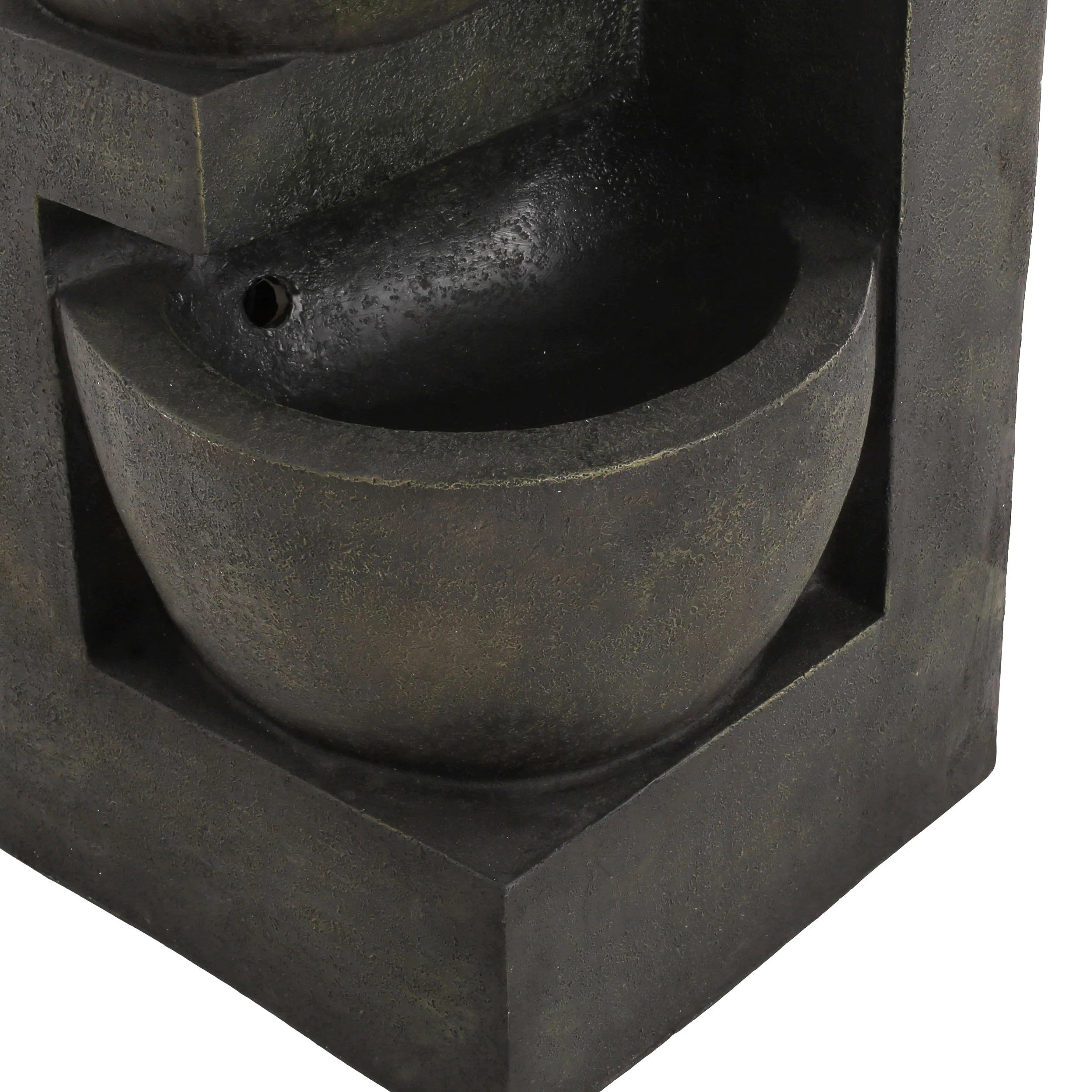 Clinch Ascot Outdoor Modern 3 Tier Fountain - furnishings