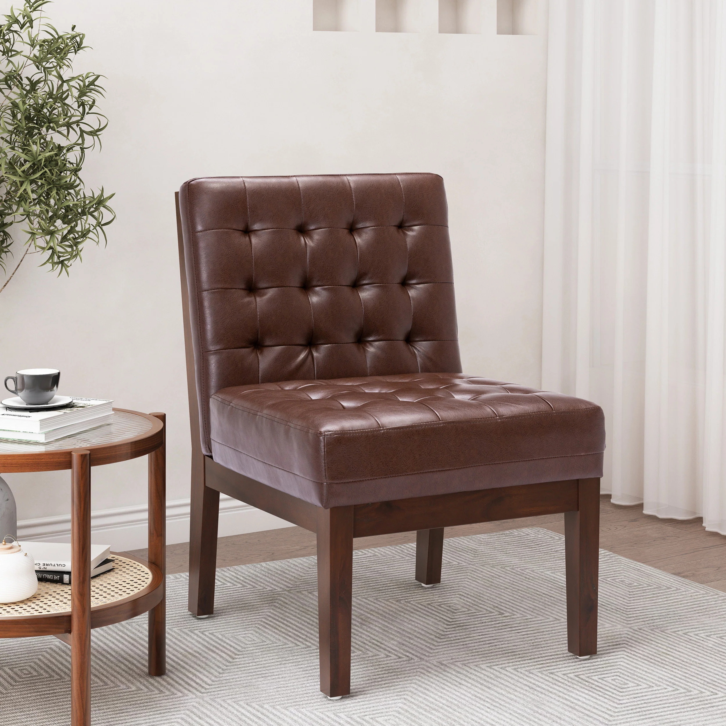 Arnton Contemporary Tufted Accent Chair - furnishings