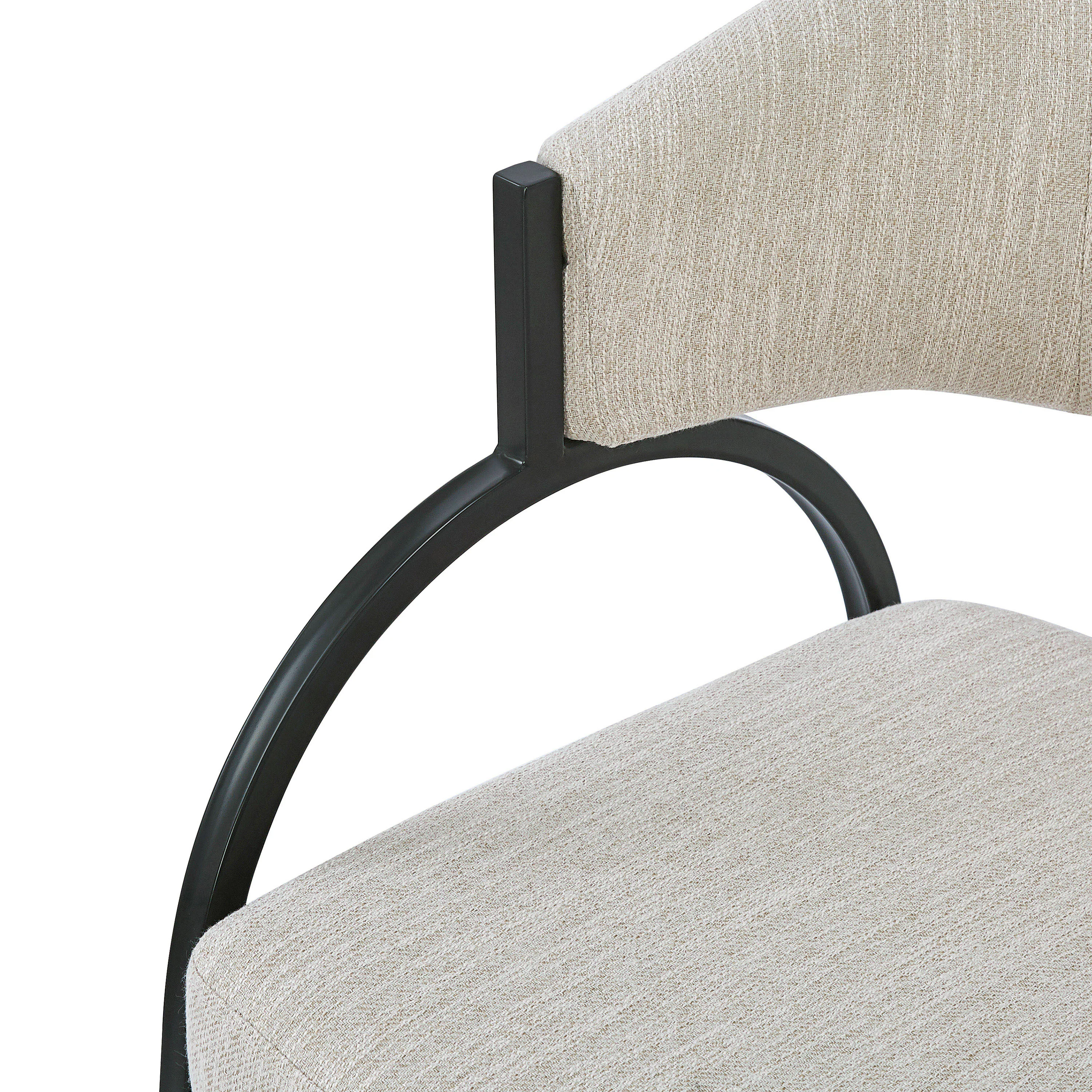 Biorth Modern Upholstered Arm Dining Chair - furnishings