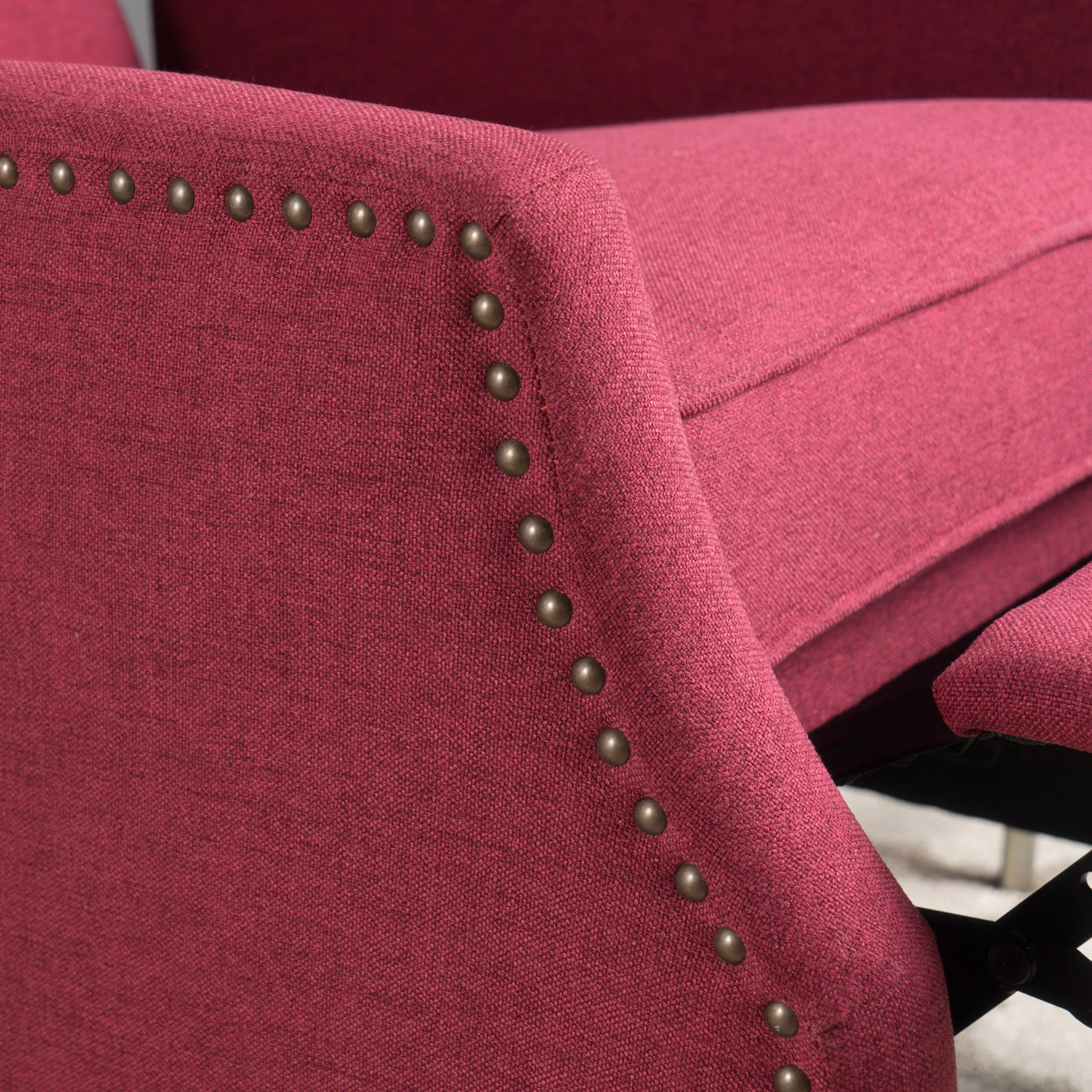 Weyland Wingback Fabric Recliner - furnishings