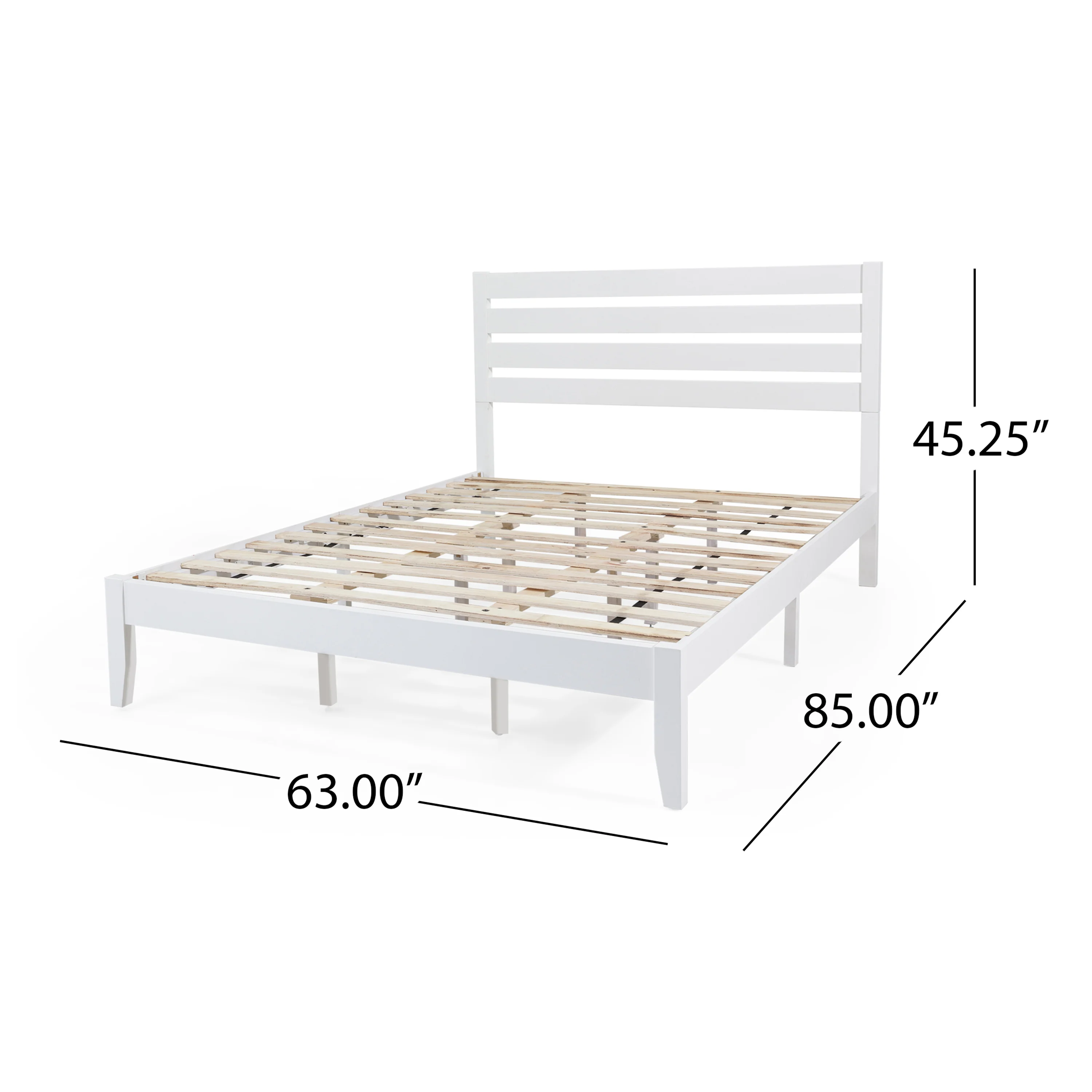 Kenley Queen Size Bed with Headboard - furnishings