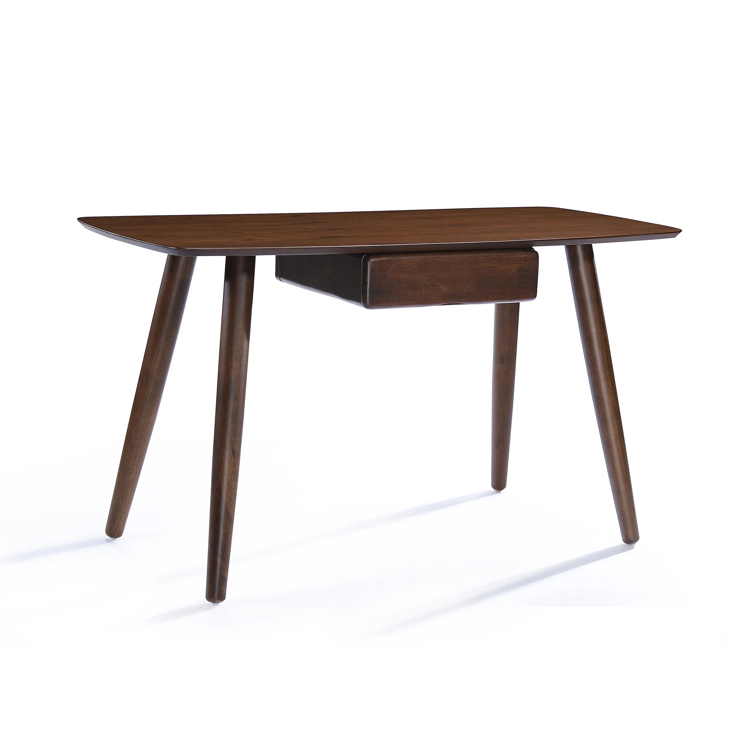 Kidman Wood Study Table with Faux Wood Overlay - furnishings