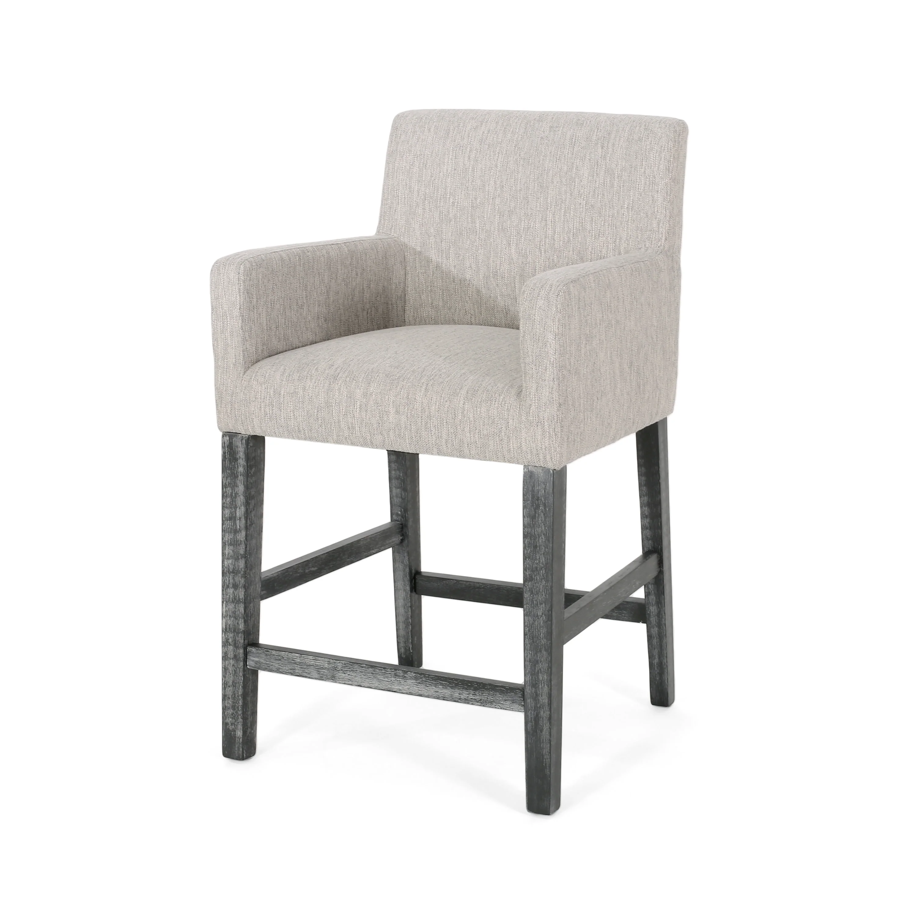 Chaparral Contemporary Fabric Upholstered Wood 26 inch Counter Stool - furnishings