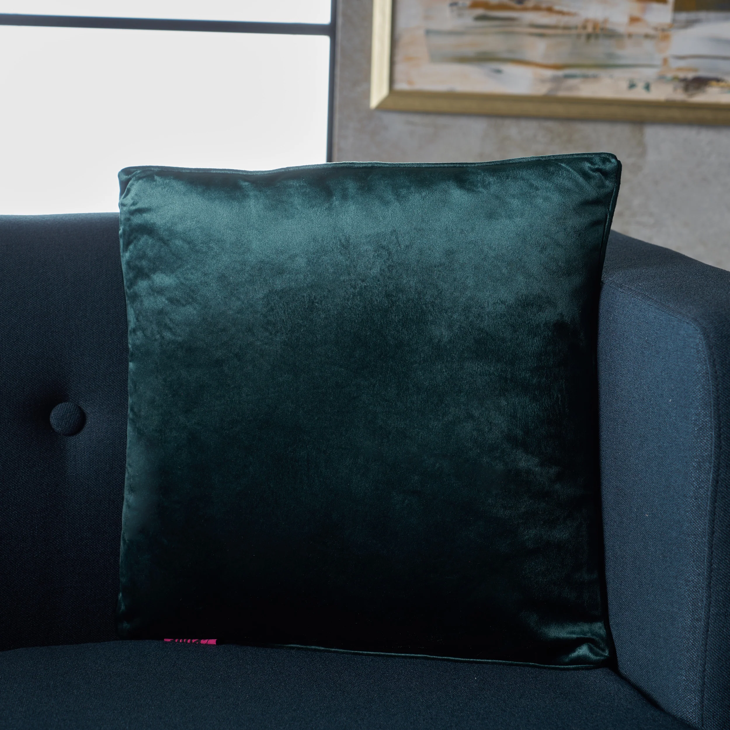Isadora Modern Fabric Throw Pillow - furnishings