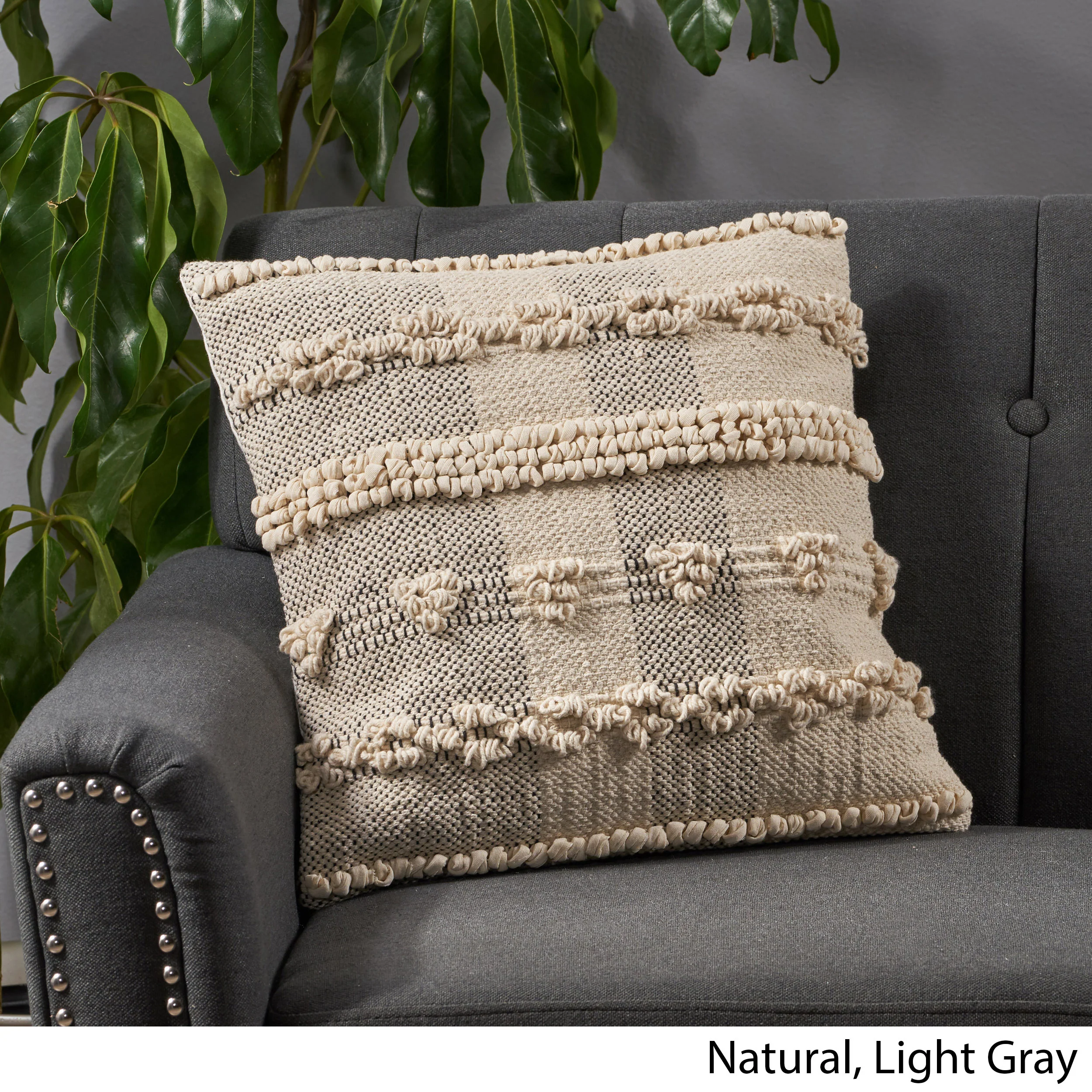 Stephanie Boho Cotton Pillow Cover - furnishings