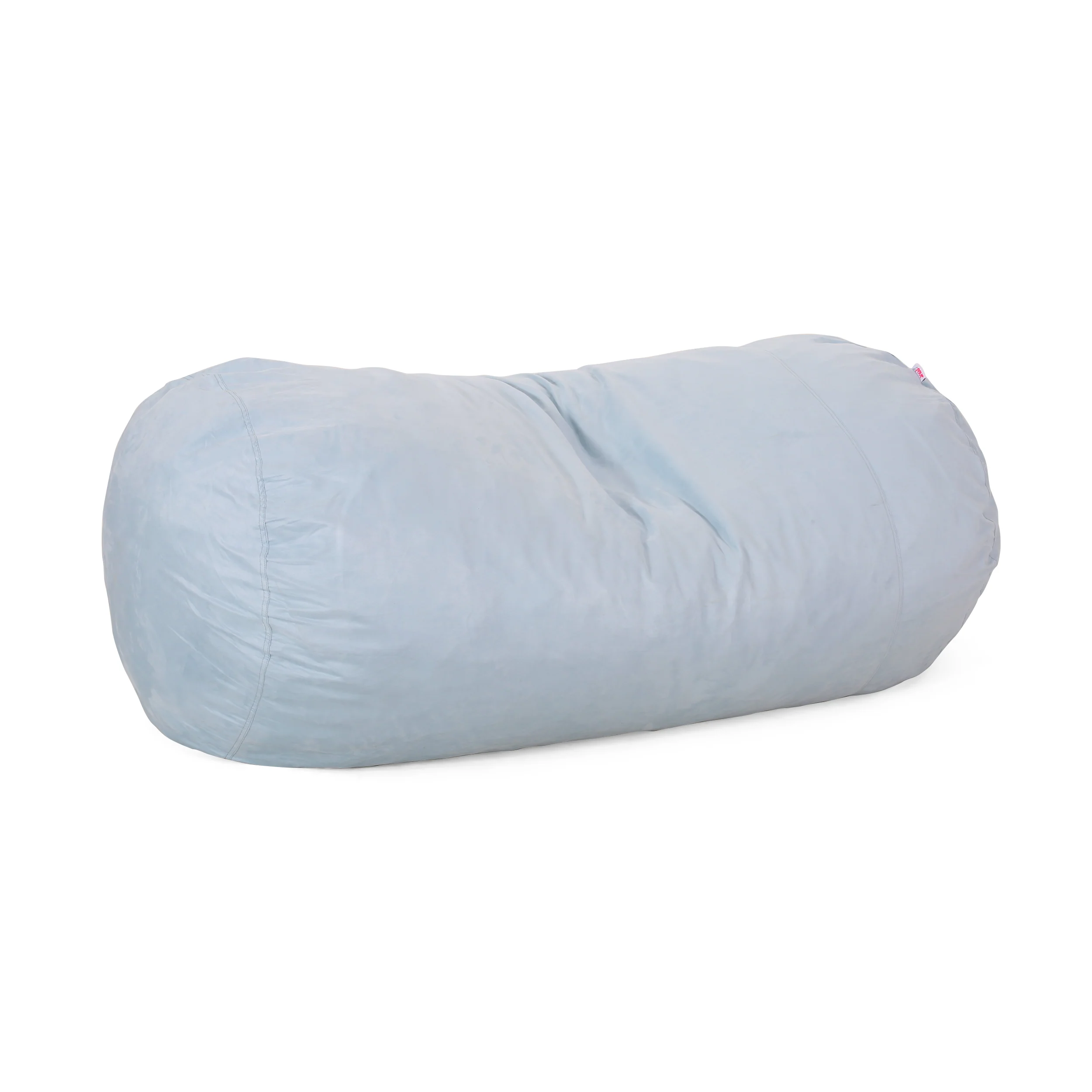 Tucker Modern 8 Foot Microfiber Pastel Bean Bag - furnishings