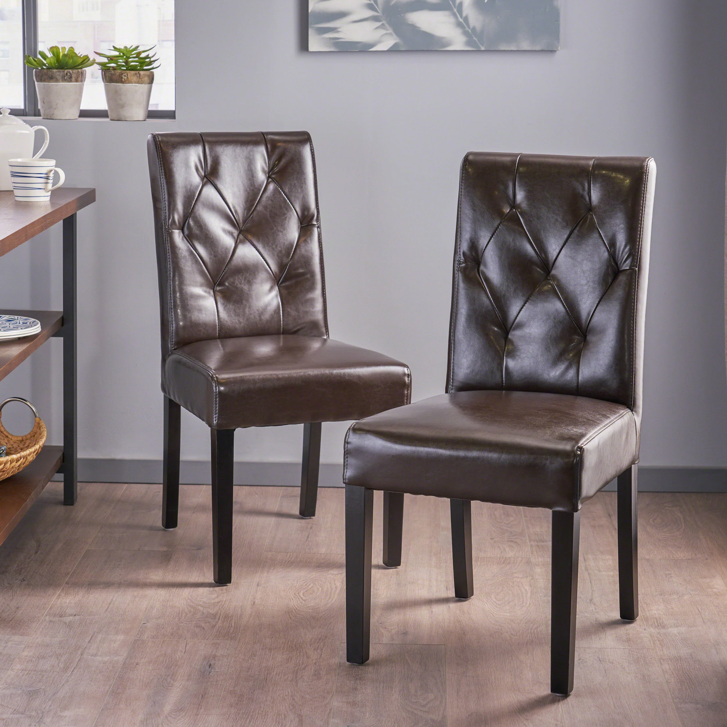 Waldon Tufted Dining Chairs (Set of 2) - furnishings