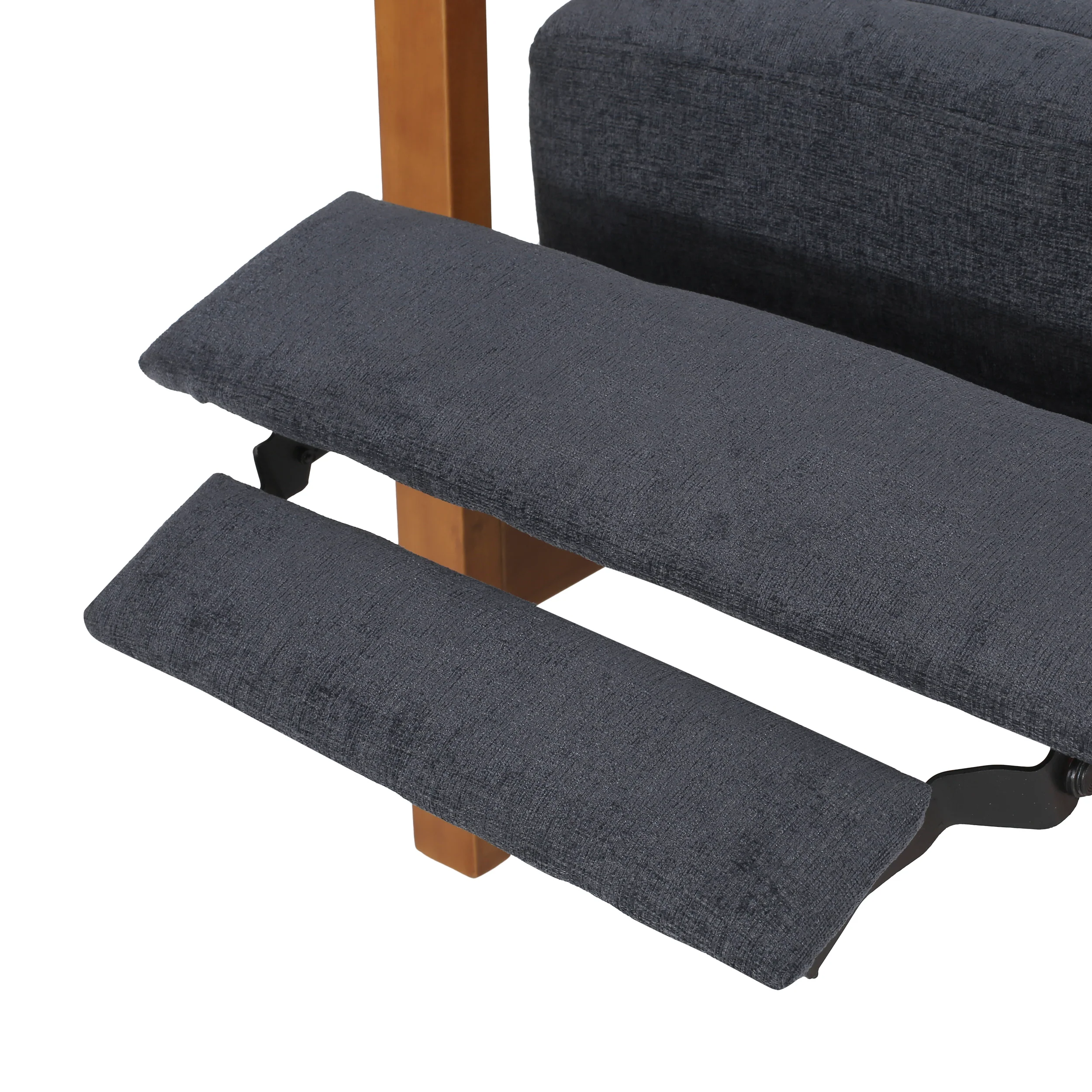 Neihart Contemporary Fabric Channel Stitch Pushback Recliner - furnishings