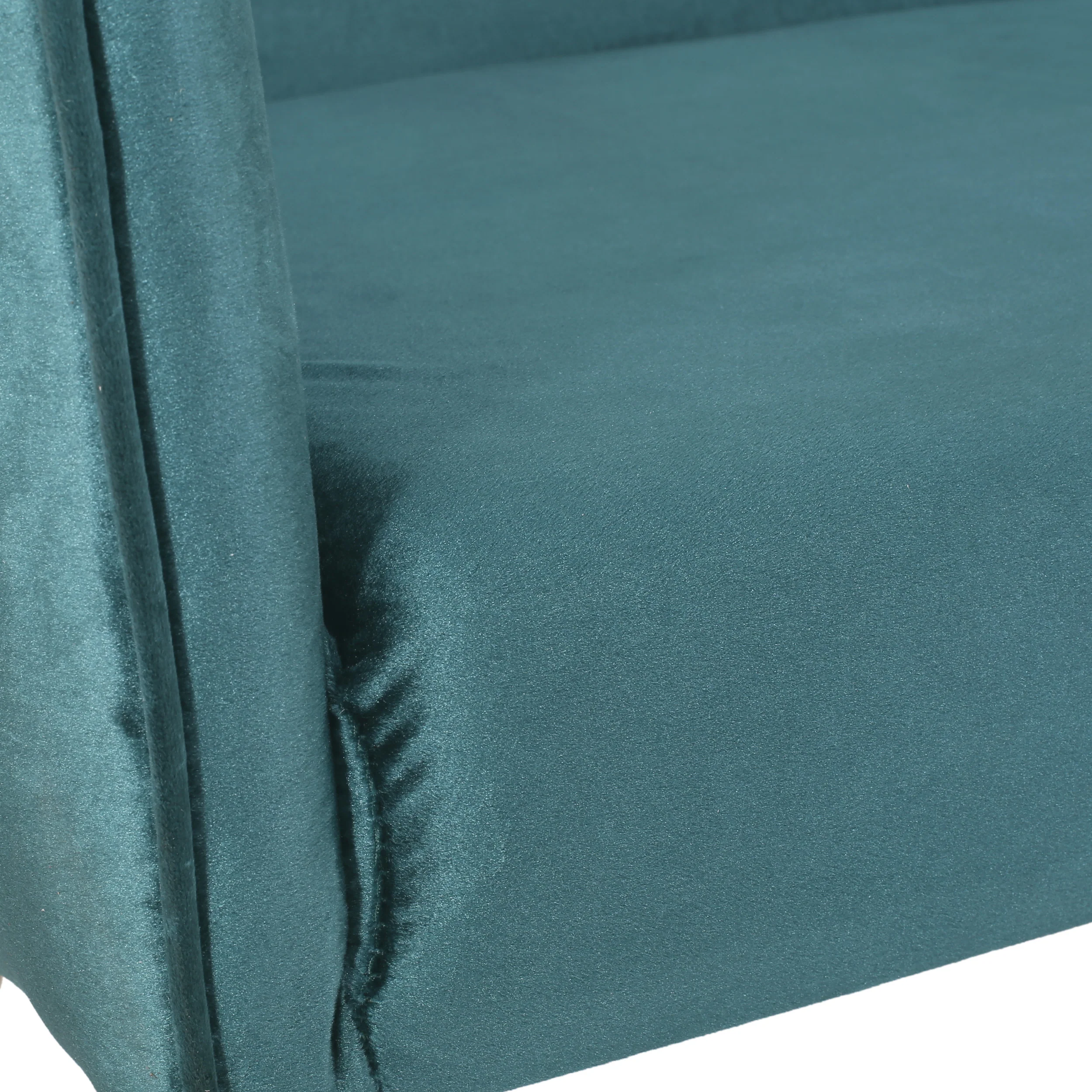 Arthur Modern Glam Tufted Velvet Loveseat - furnishings