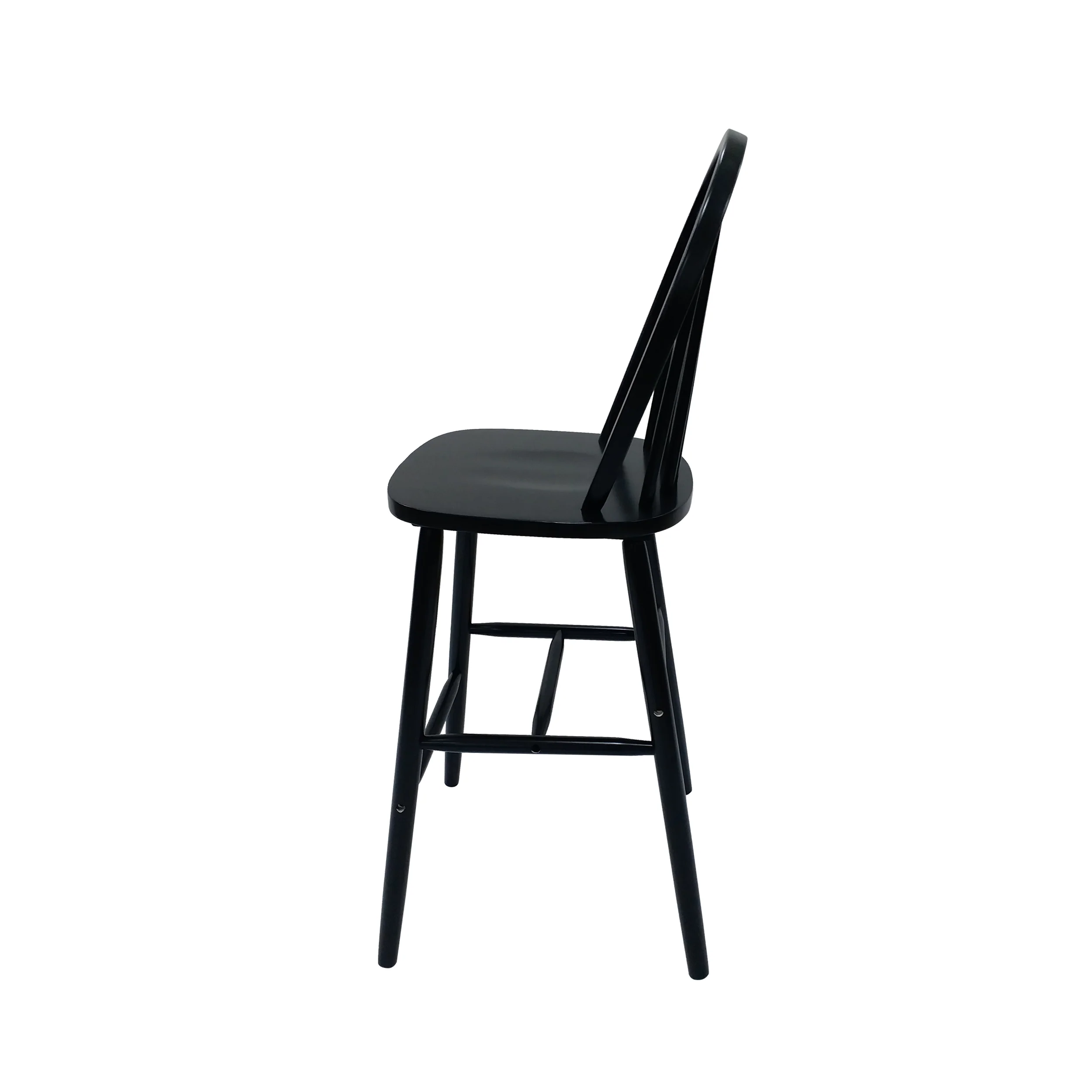 Lopez Farmhouse Spindle Backrest Wood Barstools (Set of 2) - furnishings
