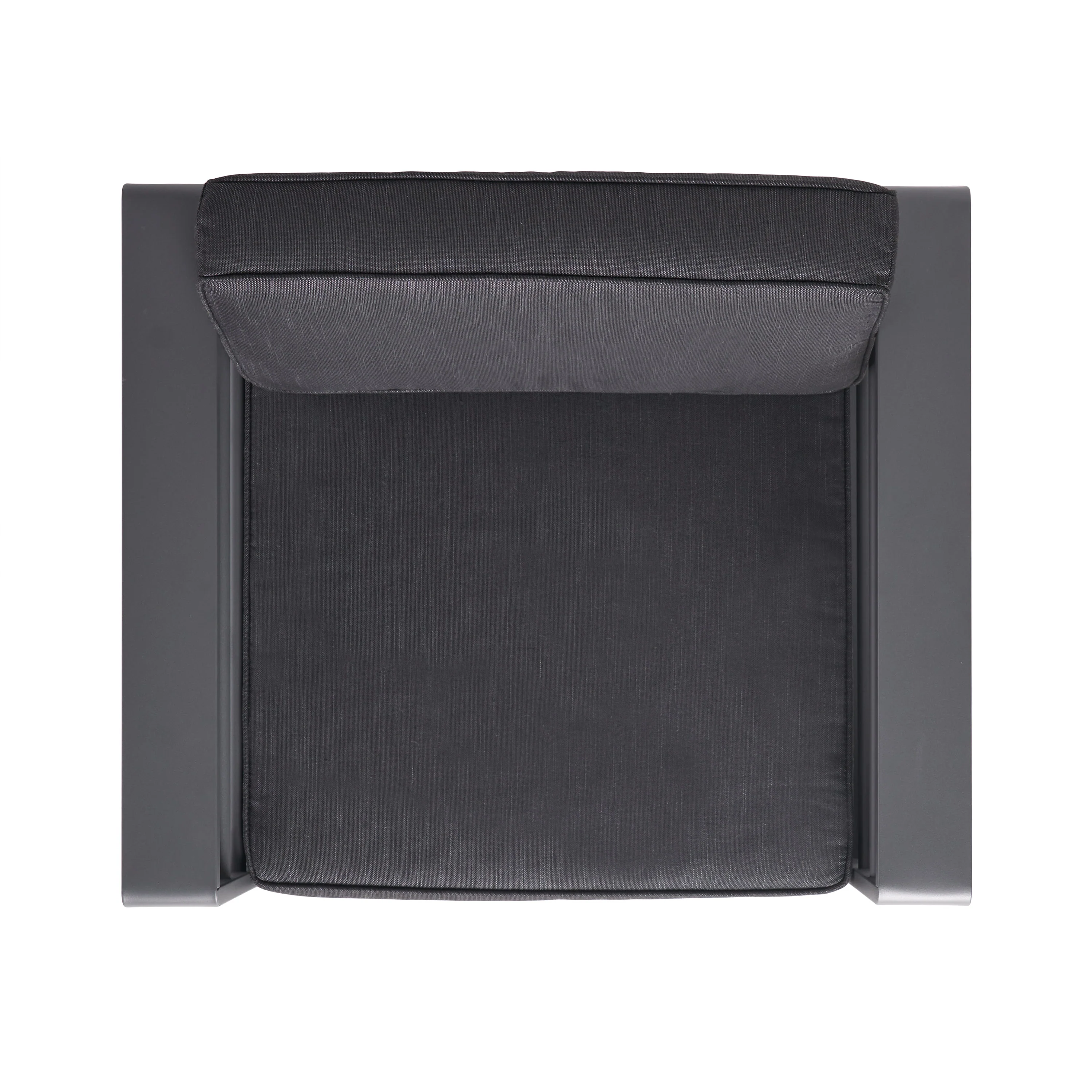 Coral Bay Outdoor Gray Aluminum 7 Piece Sofa Chat Set with Fire Table - furnishings