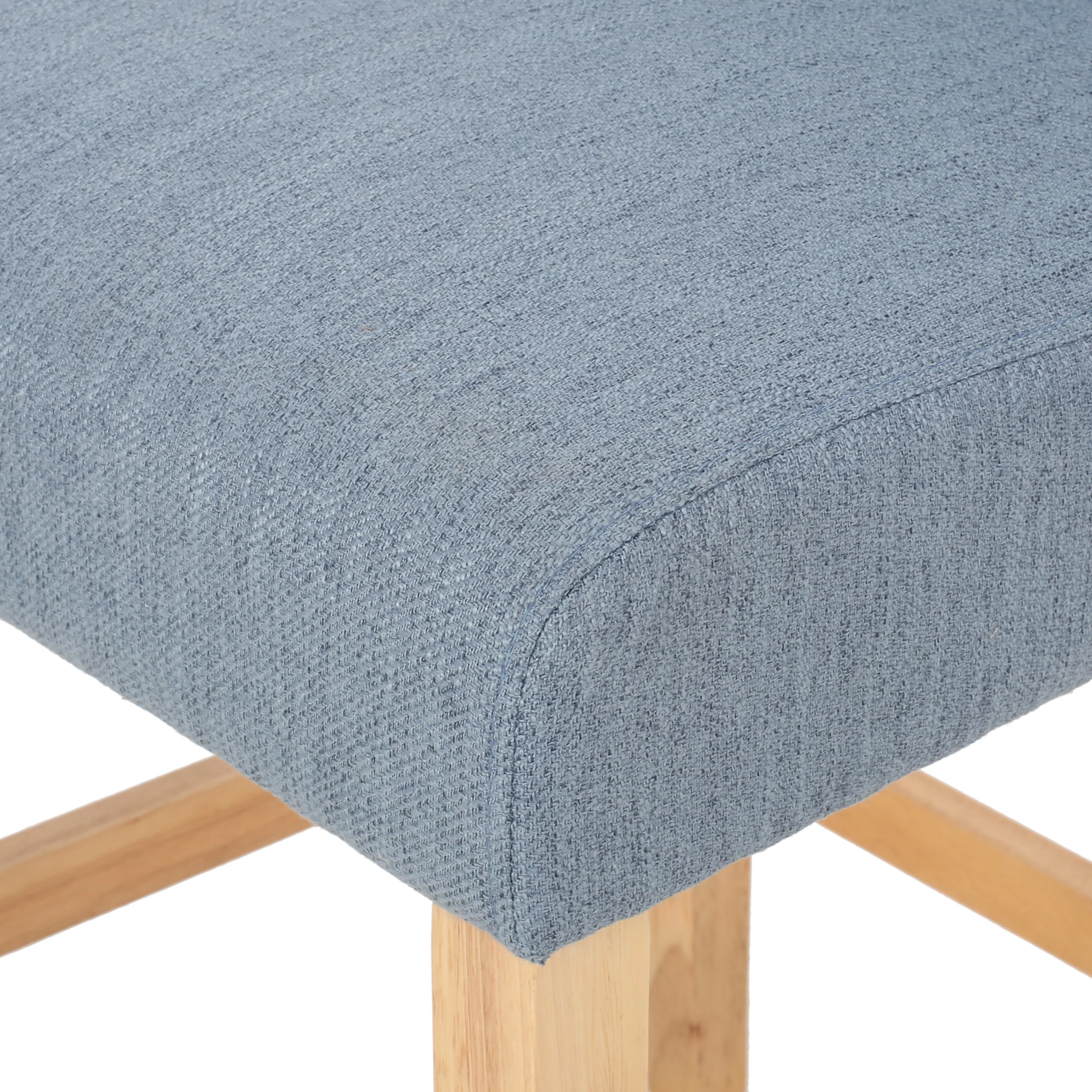 Willamina Button Tufted Fabric Wingback Counterstool (Set of 2) - furnishings