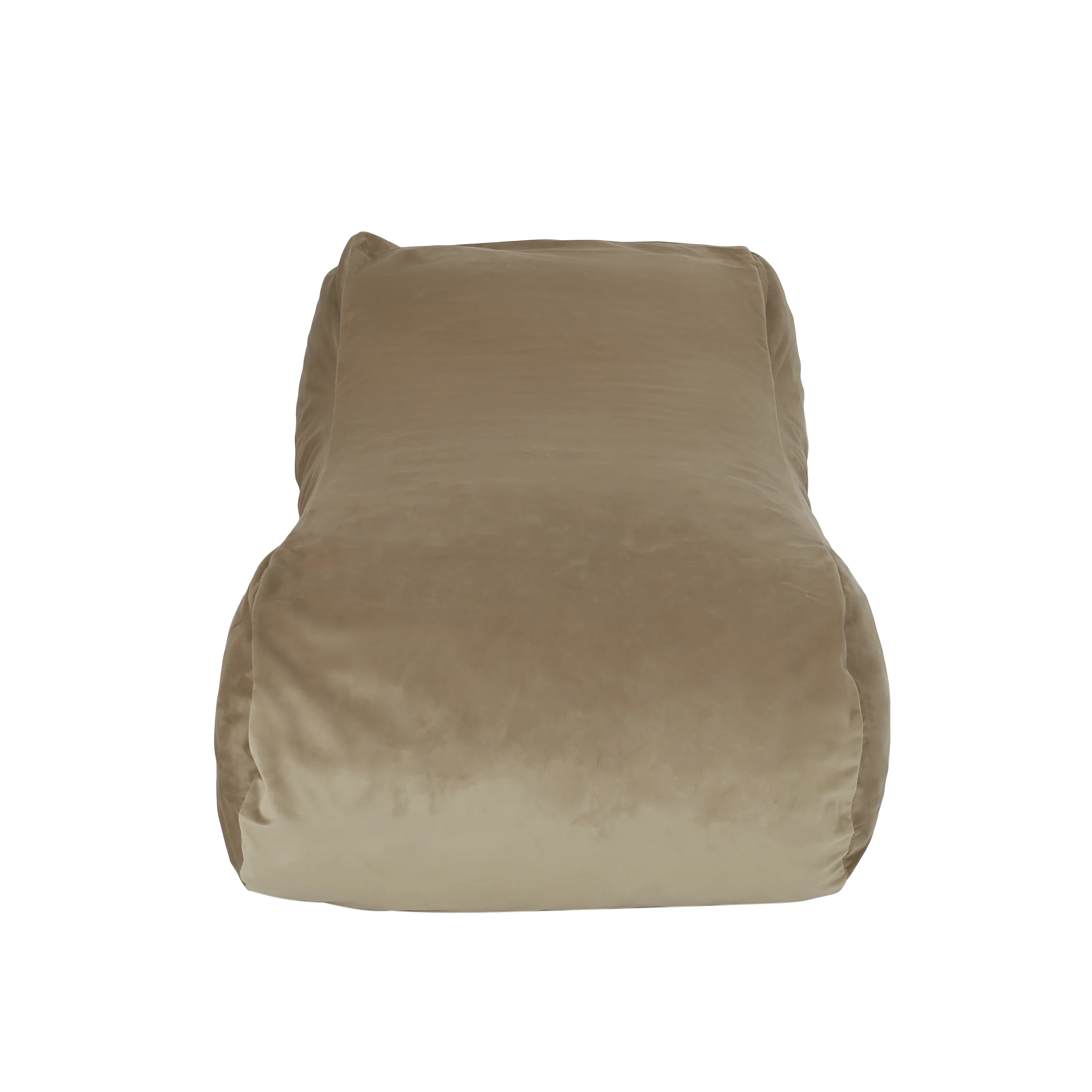Brookover Modern Velvet 6 Foot Bean Bag Lounger - furnishings