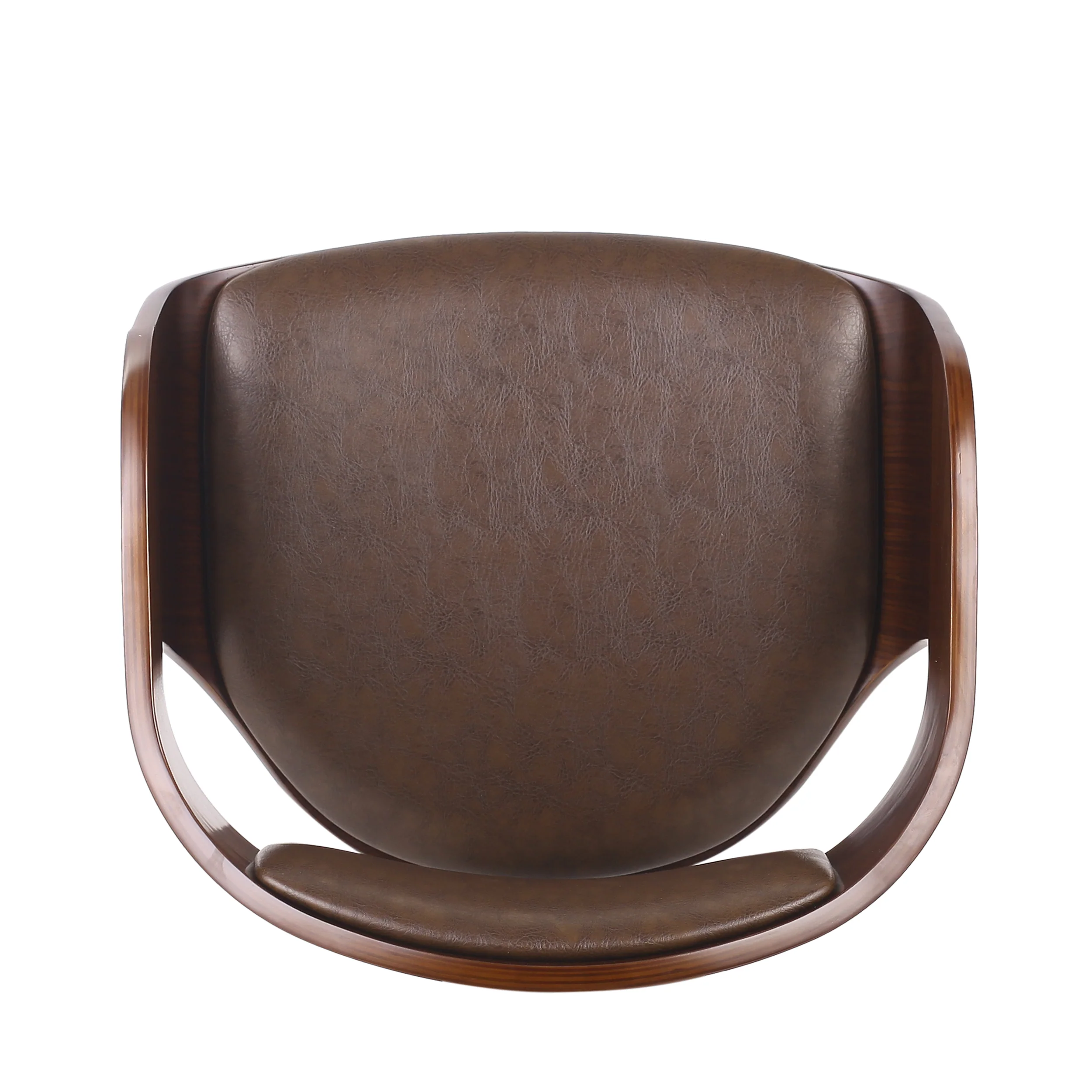 Soledad Mid-Century Modern Upholstered Swivel Barstool - furnishings
