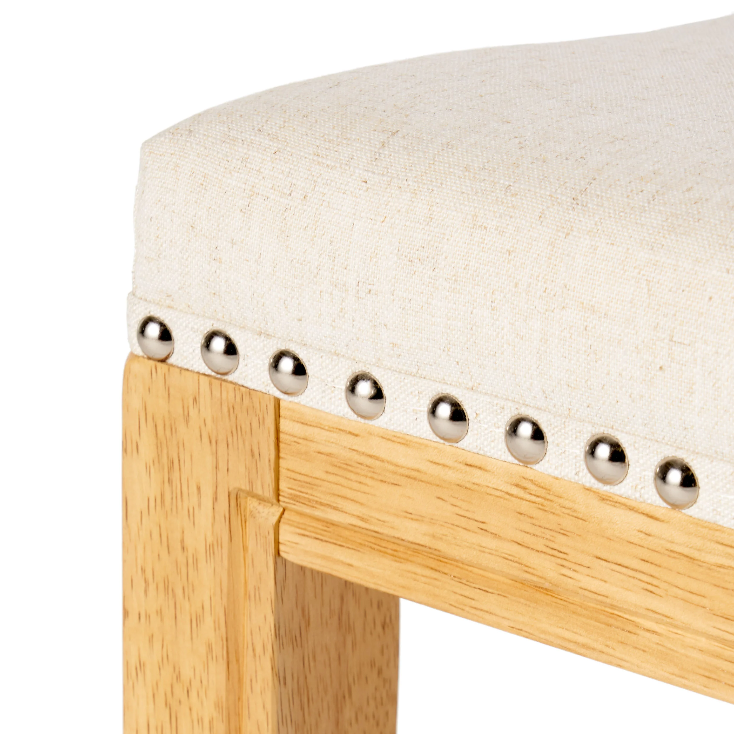 Jaeden Beige Backless 26-Inch Counter Stools (Set of 2) - furnishings