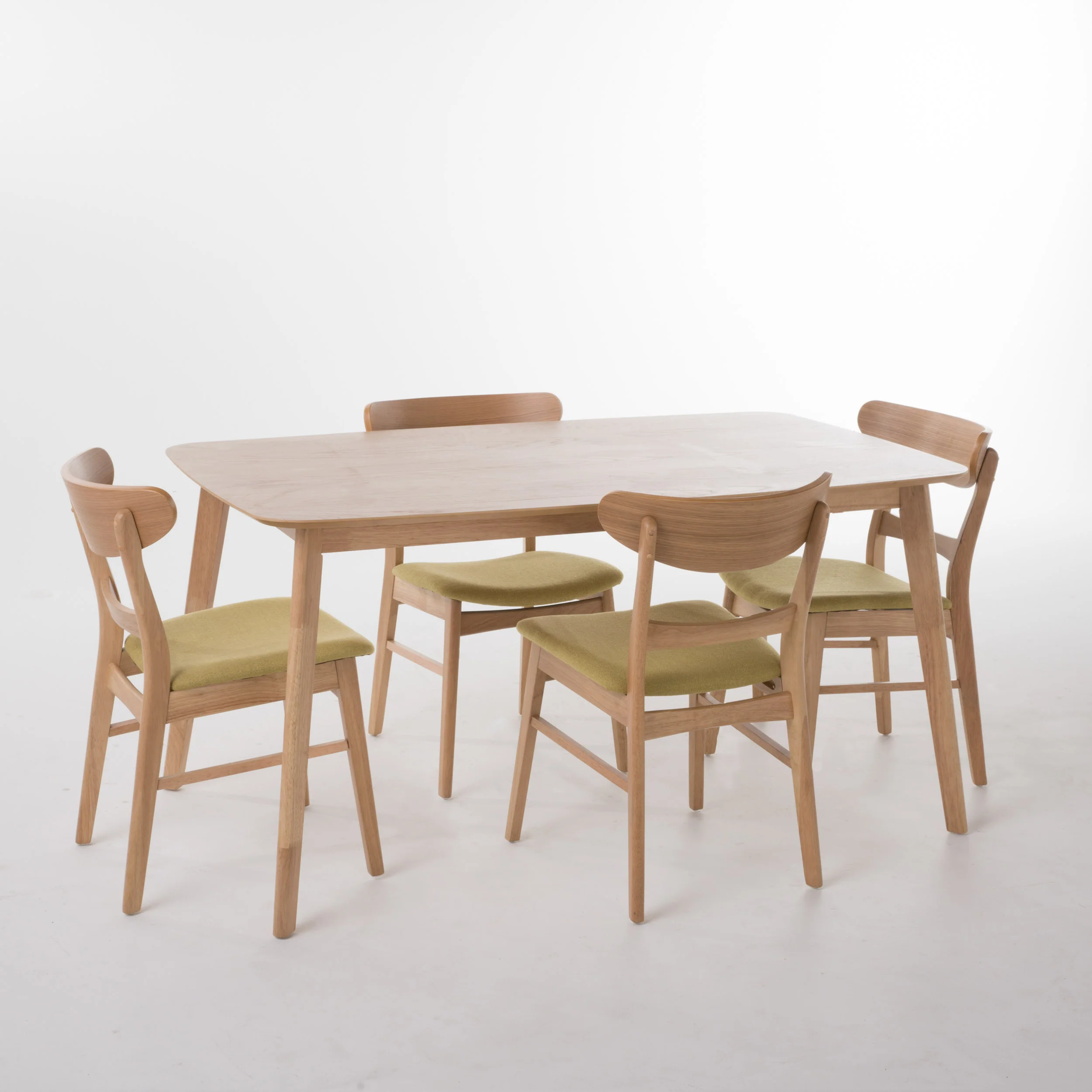 Helen Mid-Century Modern 5 Piece Dining Set - furnishings