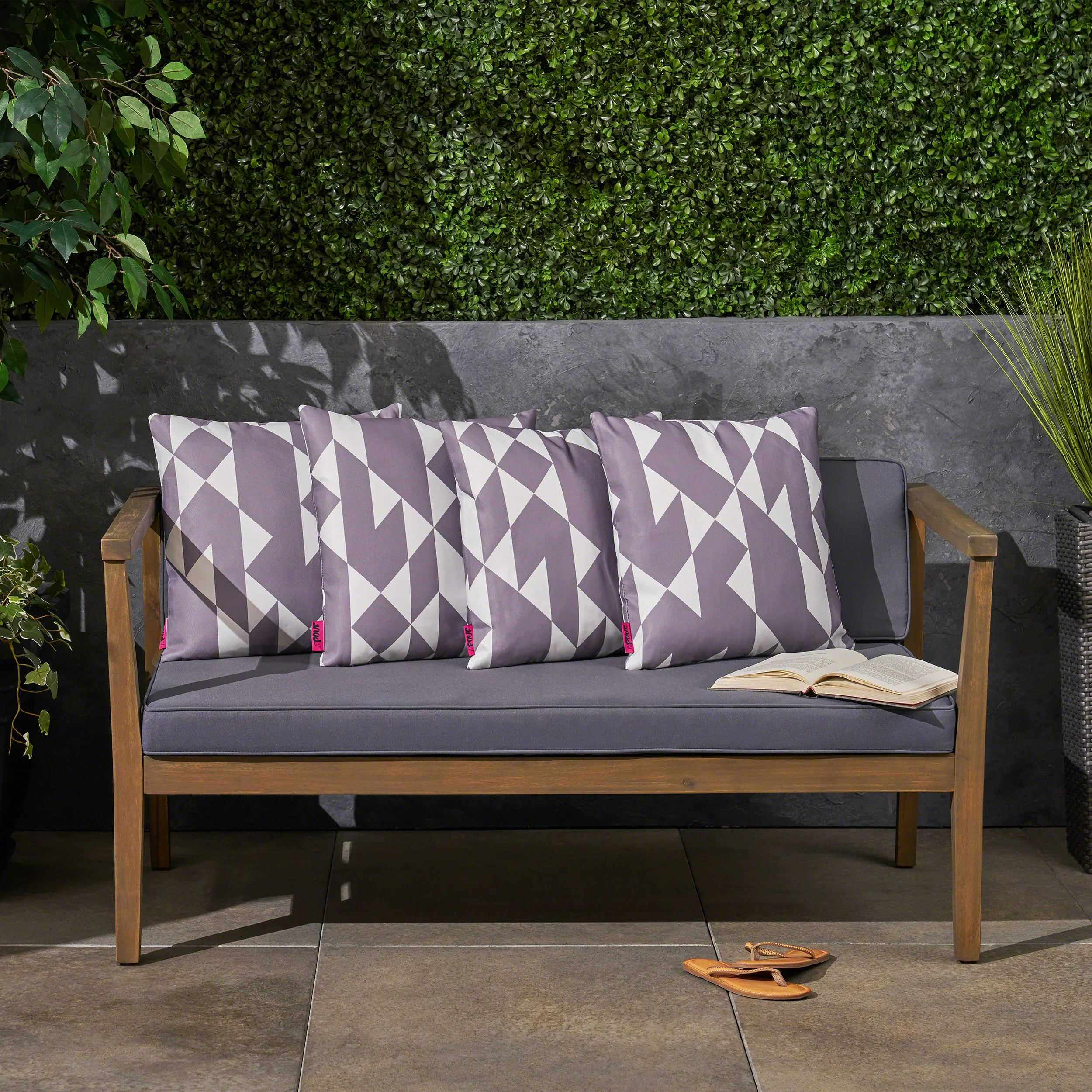 Mayme Outdoor Cushion, 17.75