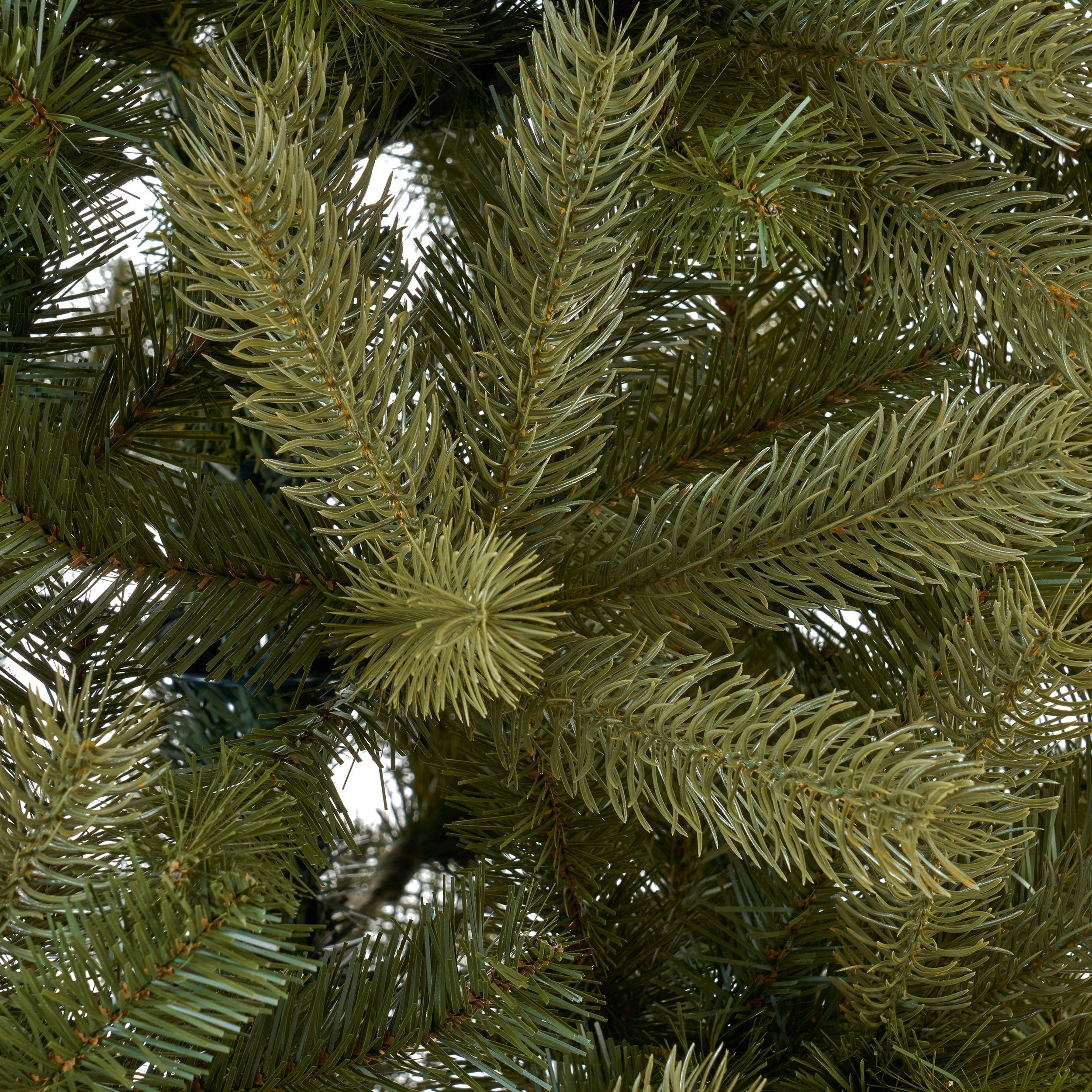 9-foot Mixed Spruce Hinged Artificial Christmas Tree - furnishings