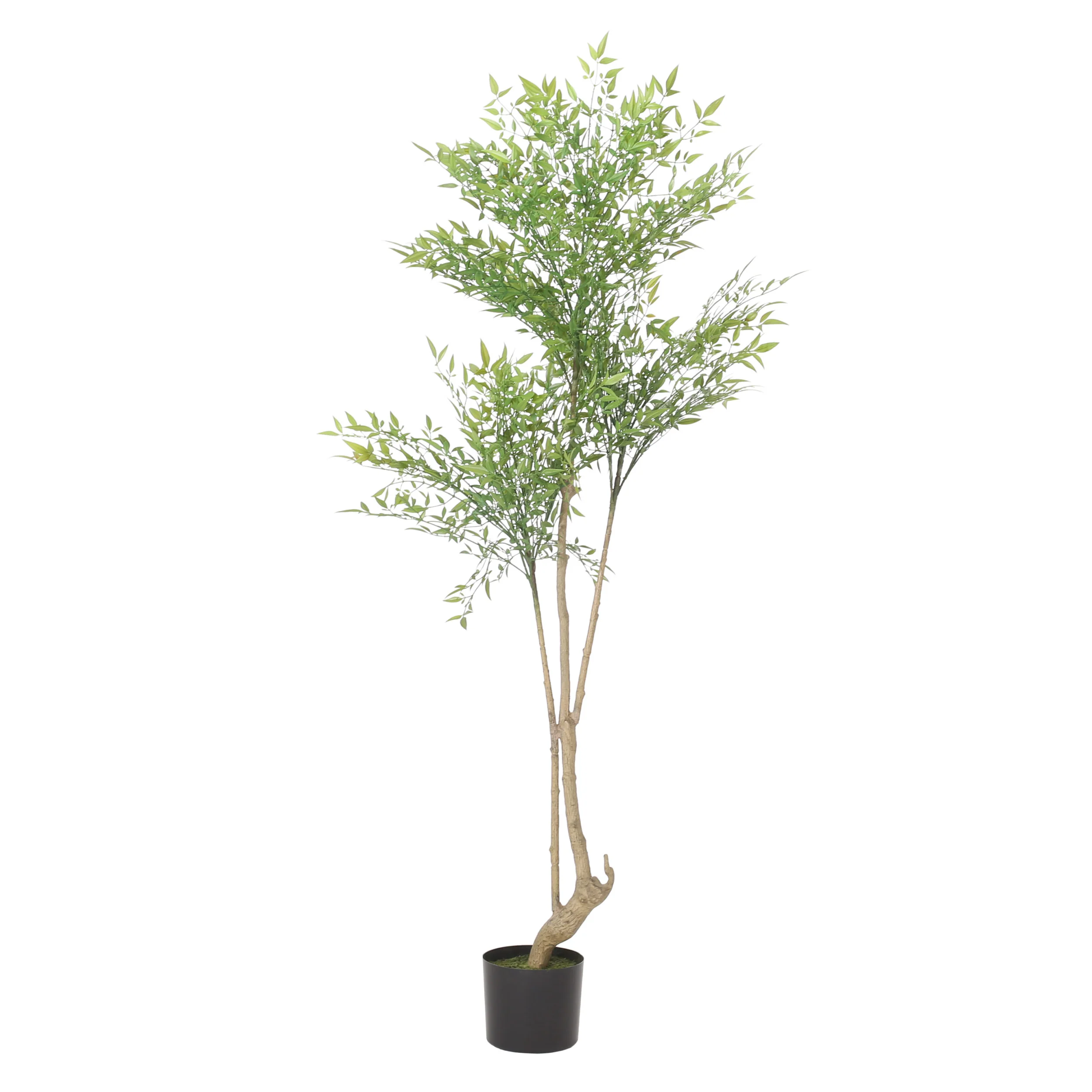 Hartshorn Artificial Heavenly Bamboo Nandina Tree - furnishings