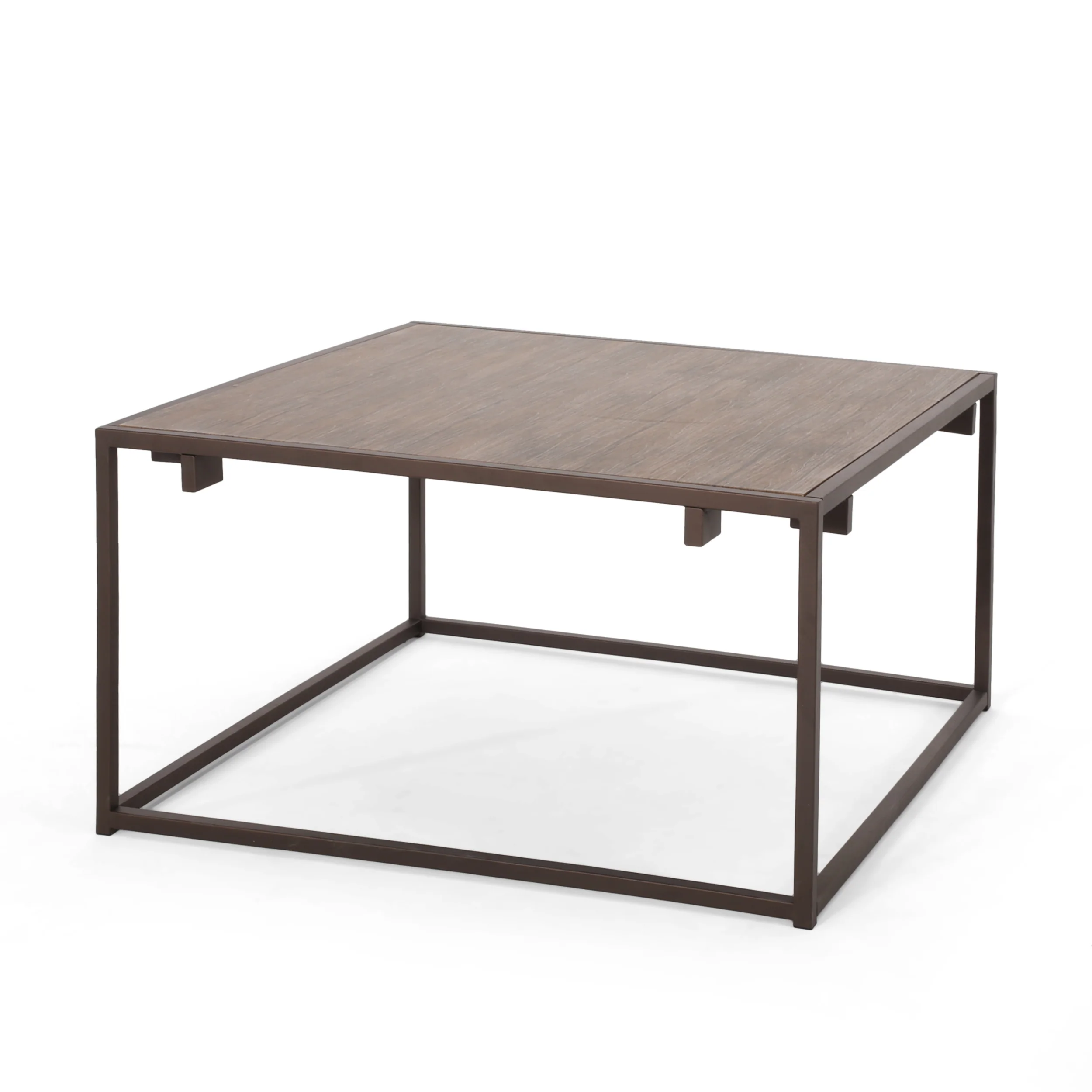 Fortson Modern Industrial Coffee Table - furnishings