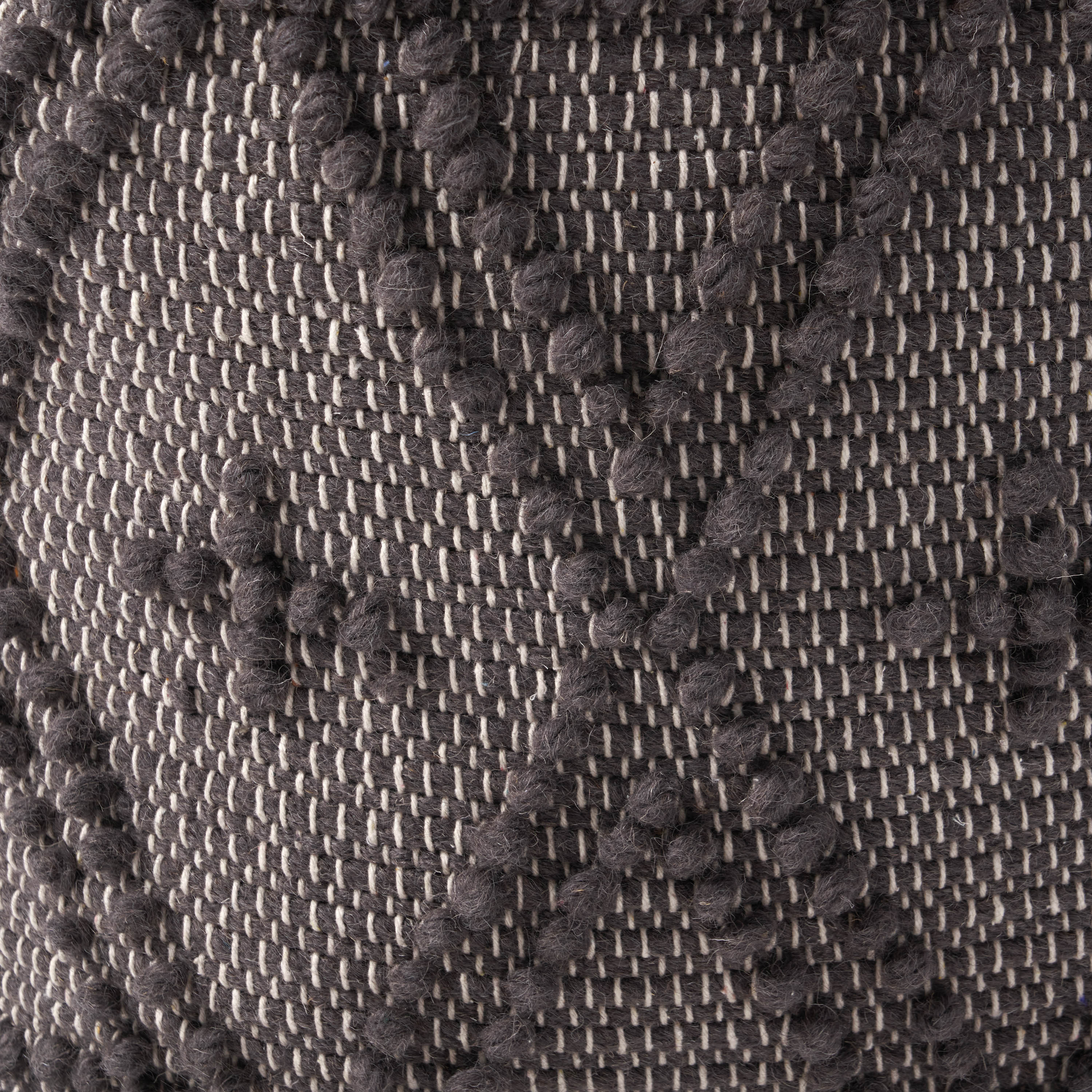 Truda Boho Handcrafted Fabric Pouf - furnishings